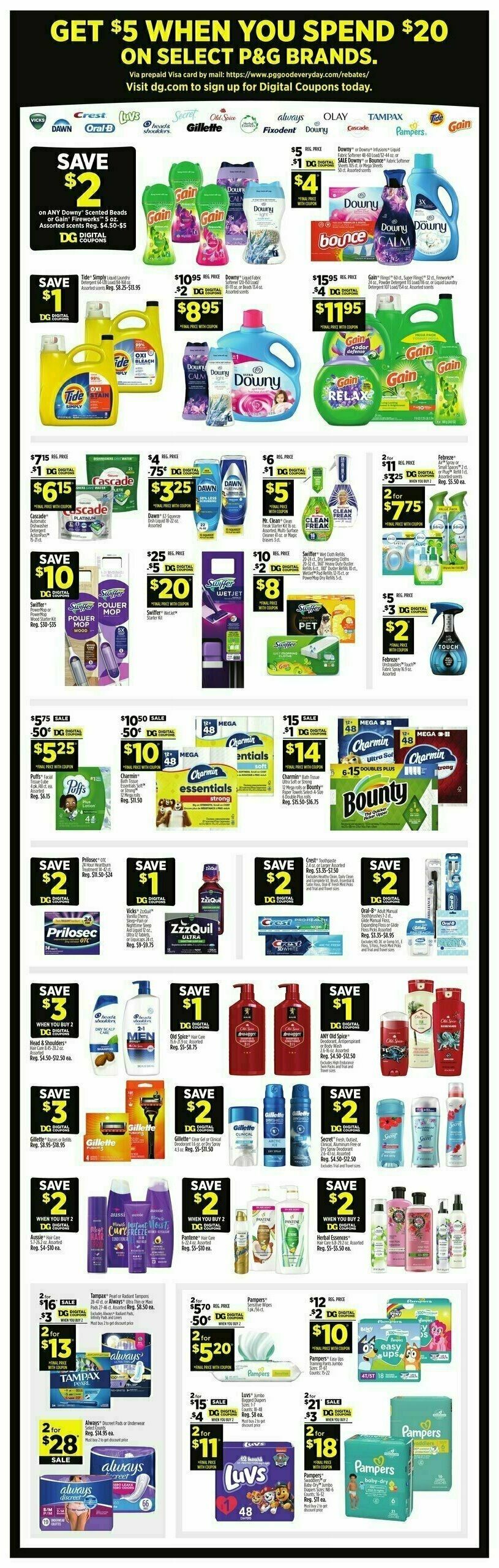 Dollar General Weekly Ad from July 28