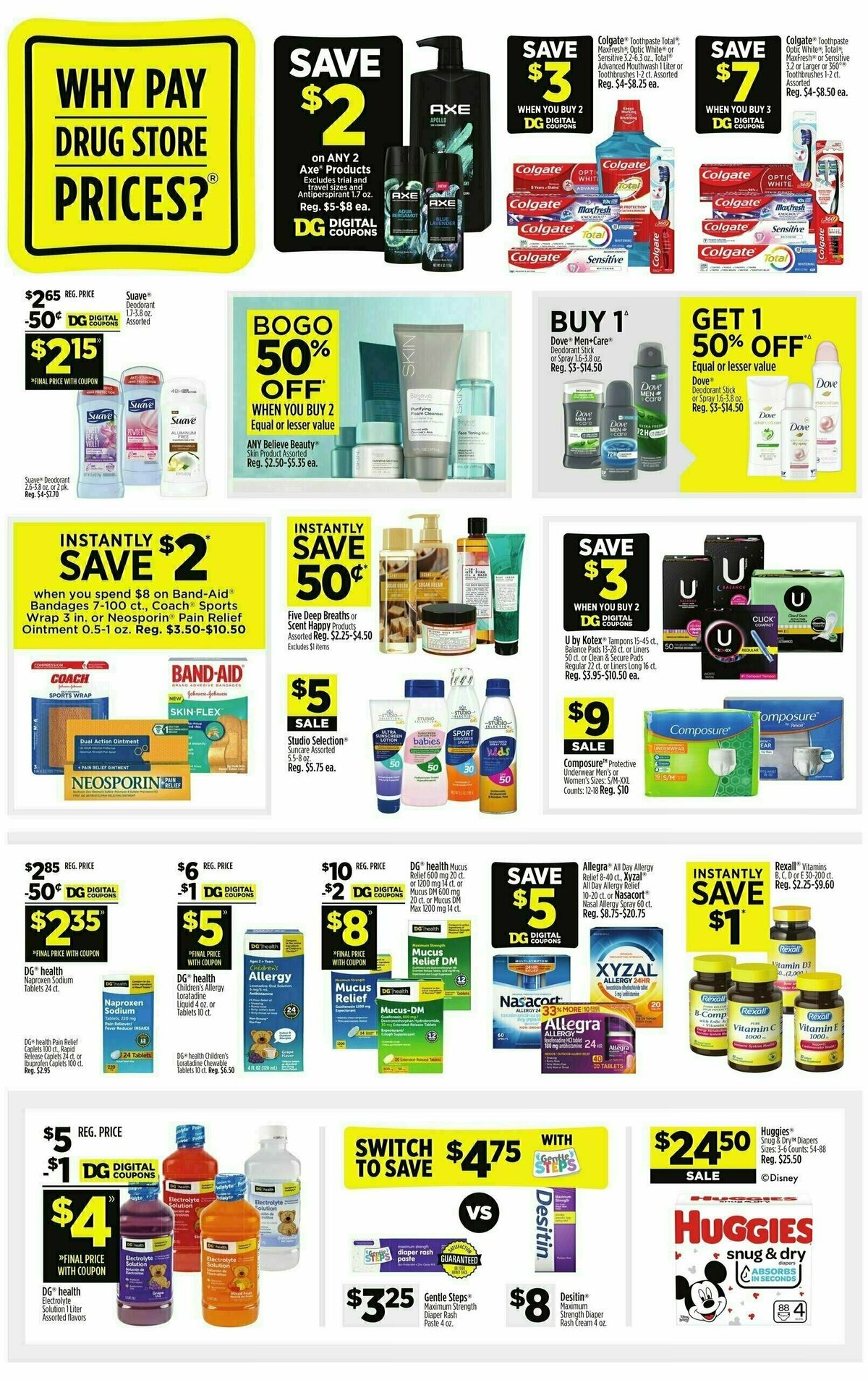 Dollar General Weekly Ad from July 28