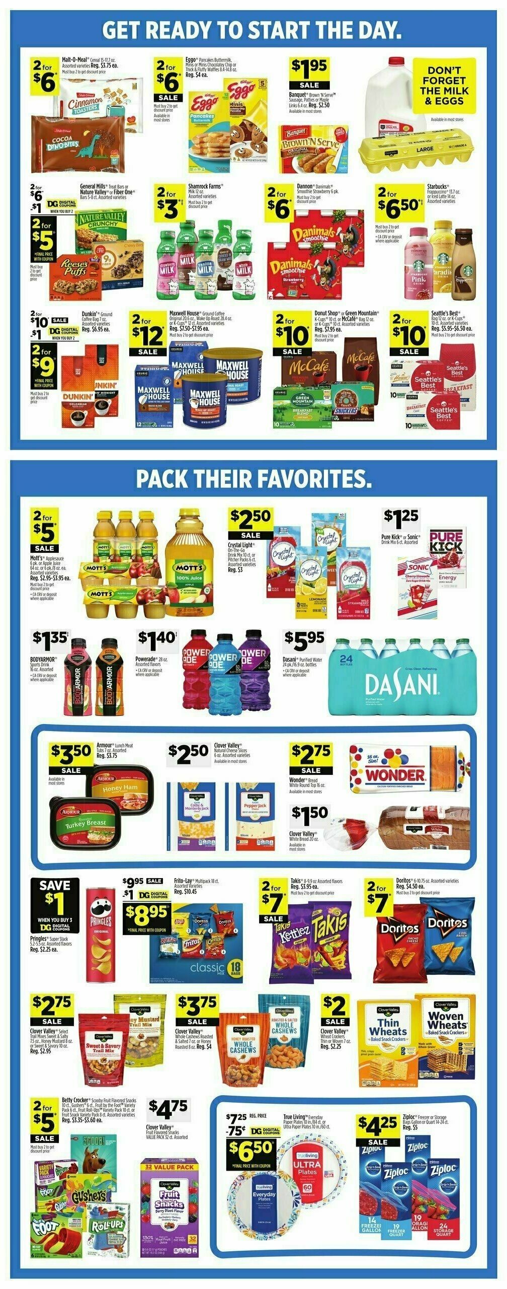 Dollar General Weekly Ad from August 4