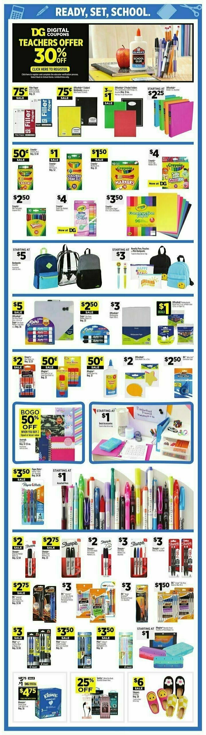 Dollar General Weekly Ad from August 4