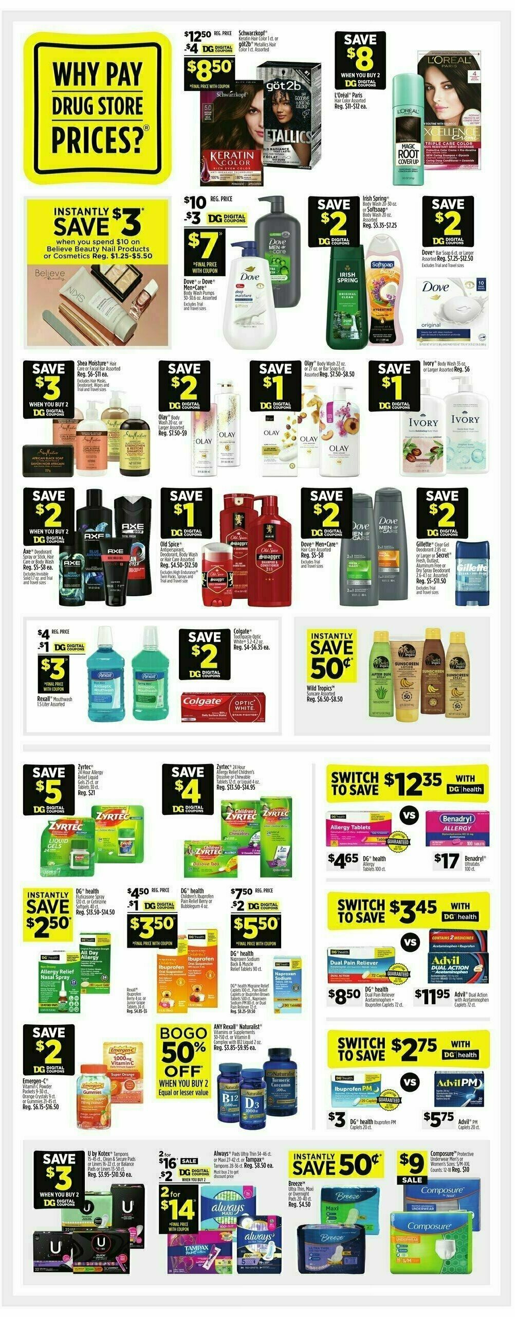 Dollar General Weekly Ad from August 4