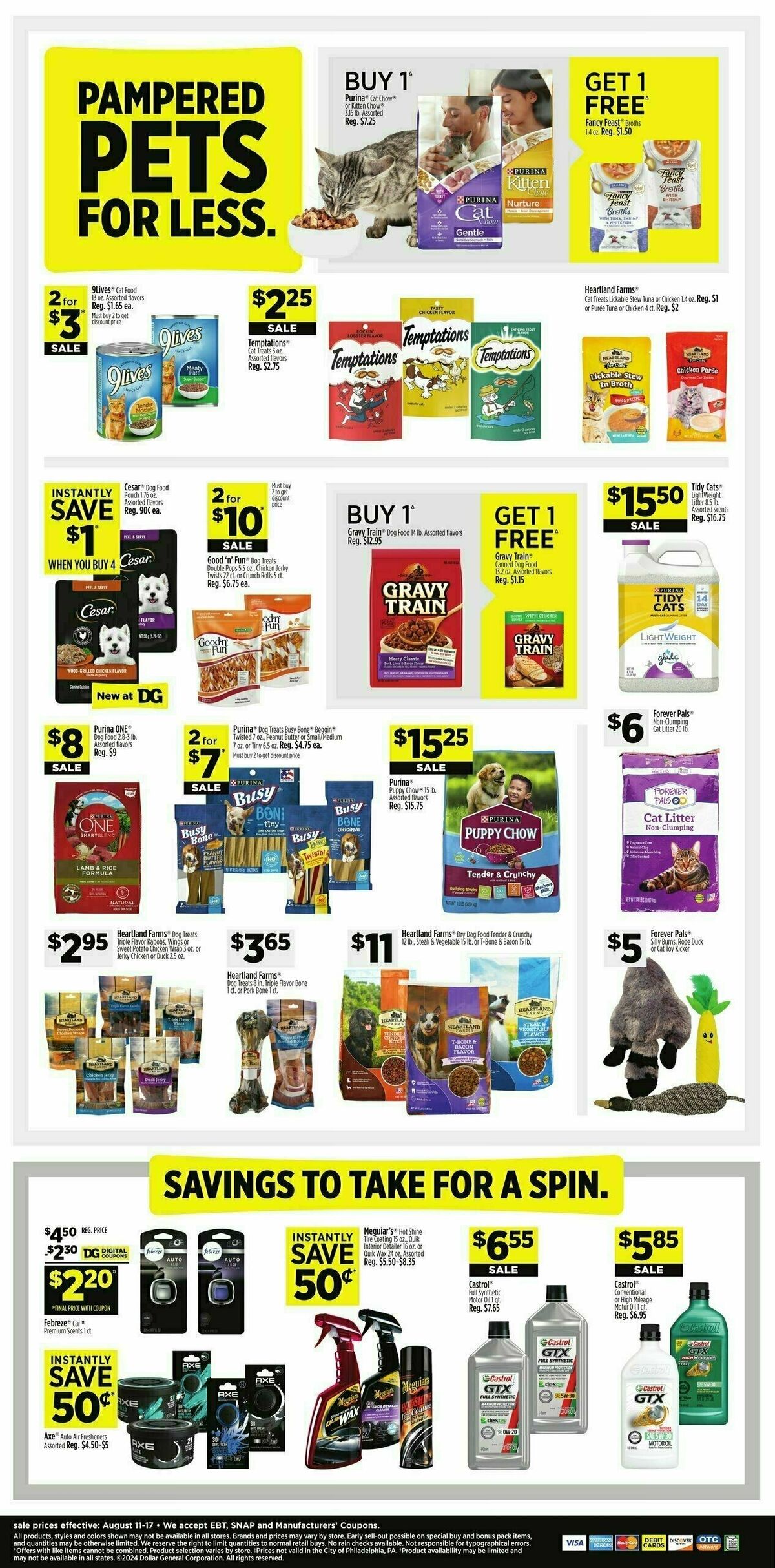 Dollar General Weekly Ad from August 11