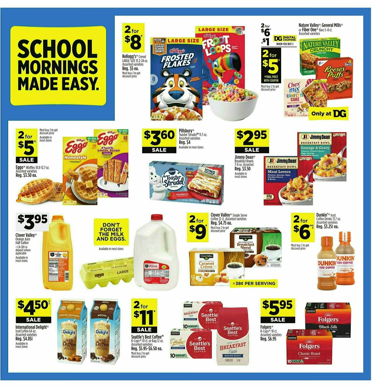 Dollar General Weekly Ad from August 11