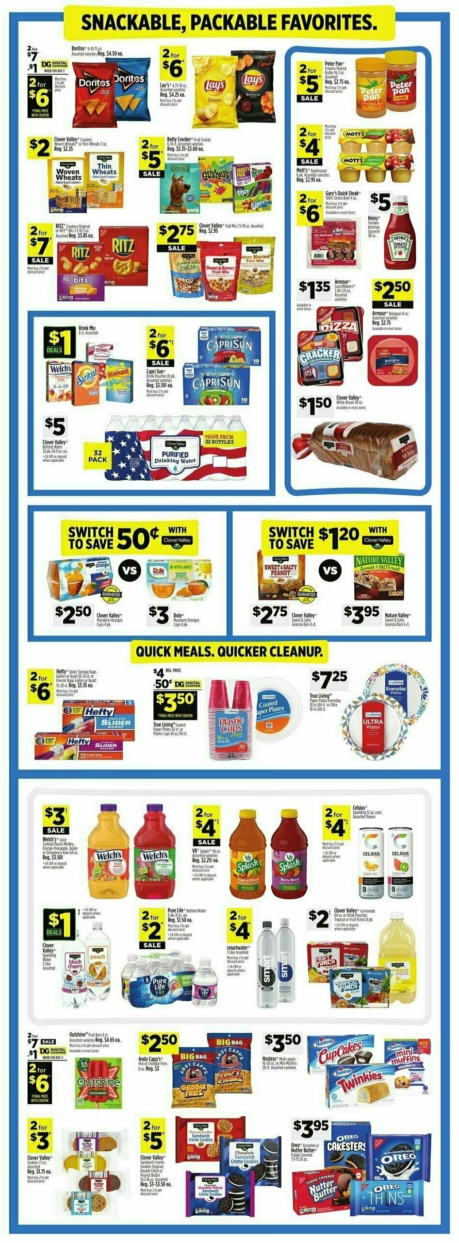 Dollar General Weekly Ad from August 11