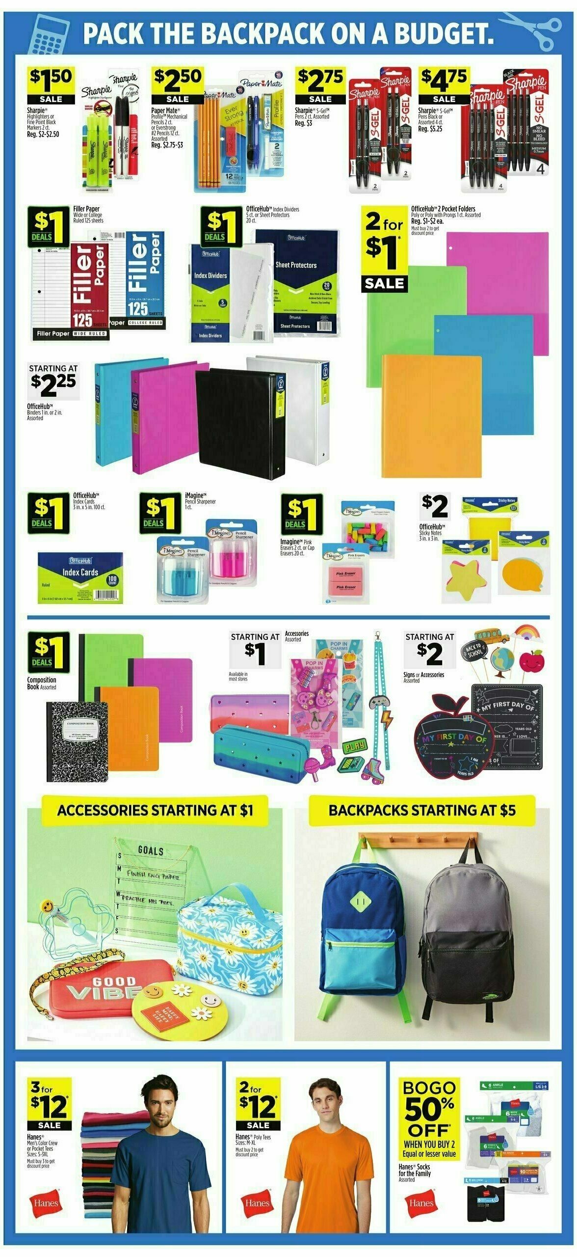 Dollar General Weekly Ad from August 11