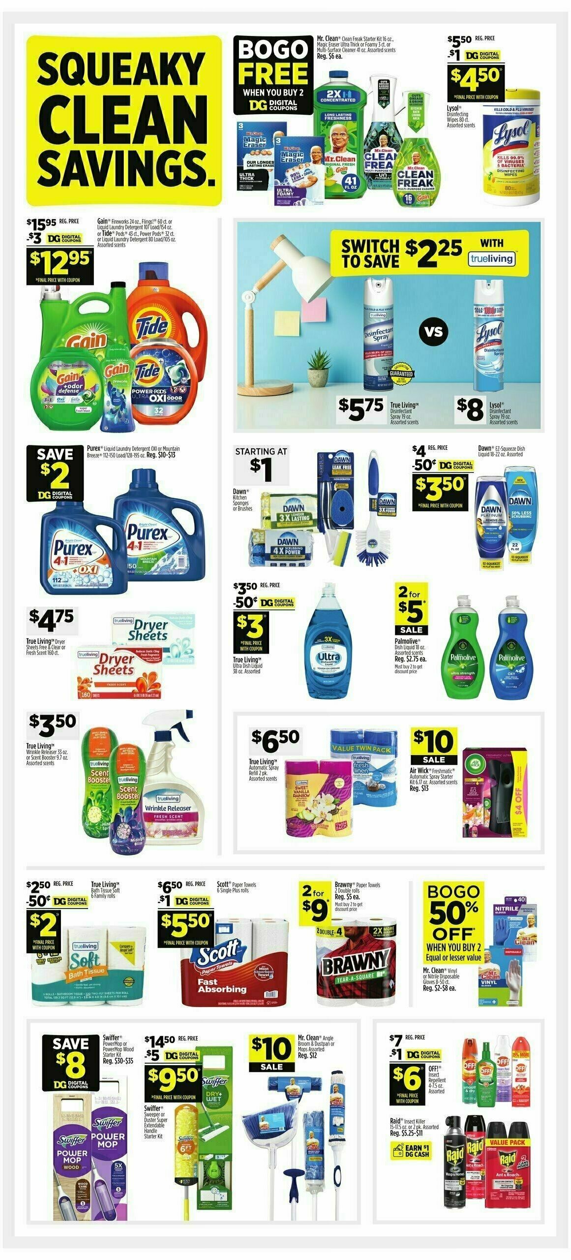 Dollar General Weekly Ad from August 11