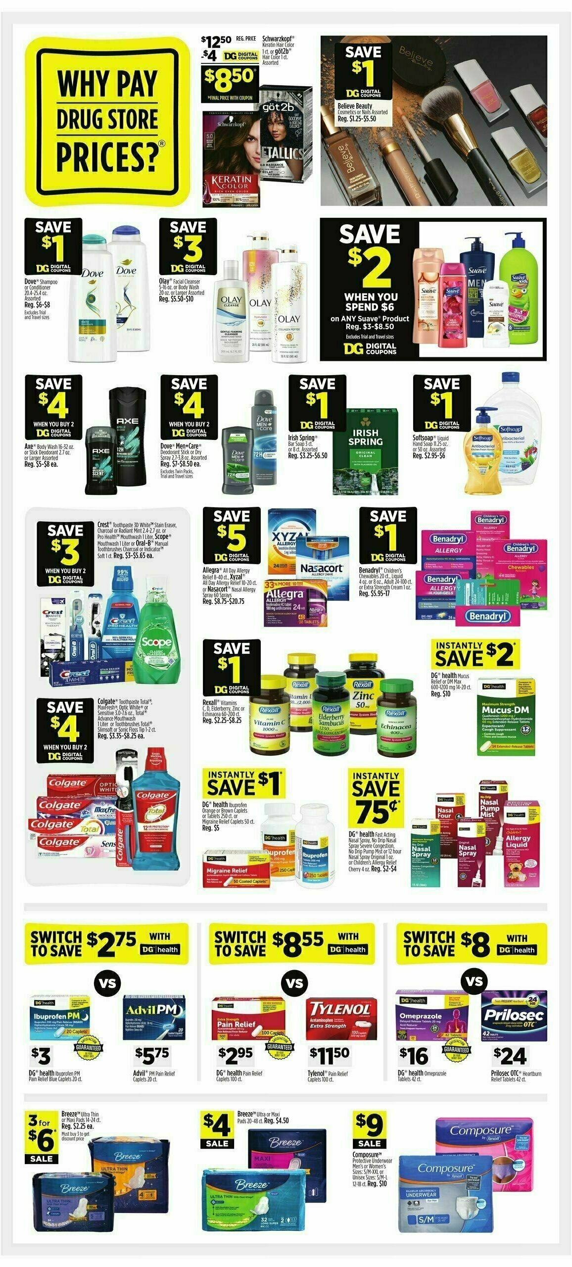 Dollar General Weekly Ad from August 18