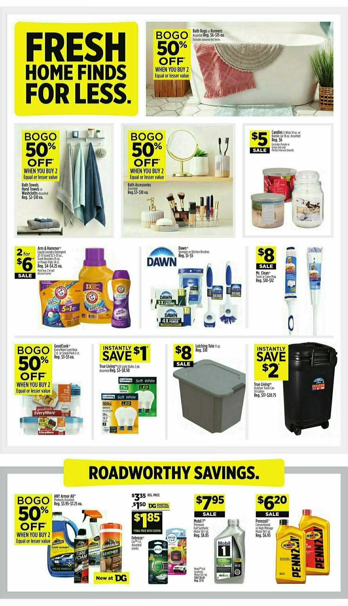 Dollar General Weekly Ad from August 25