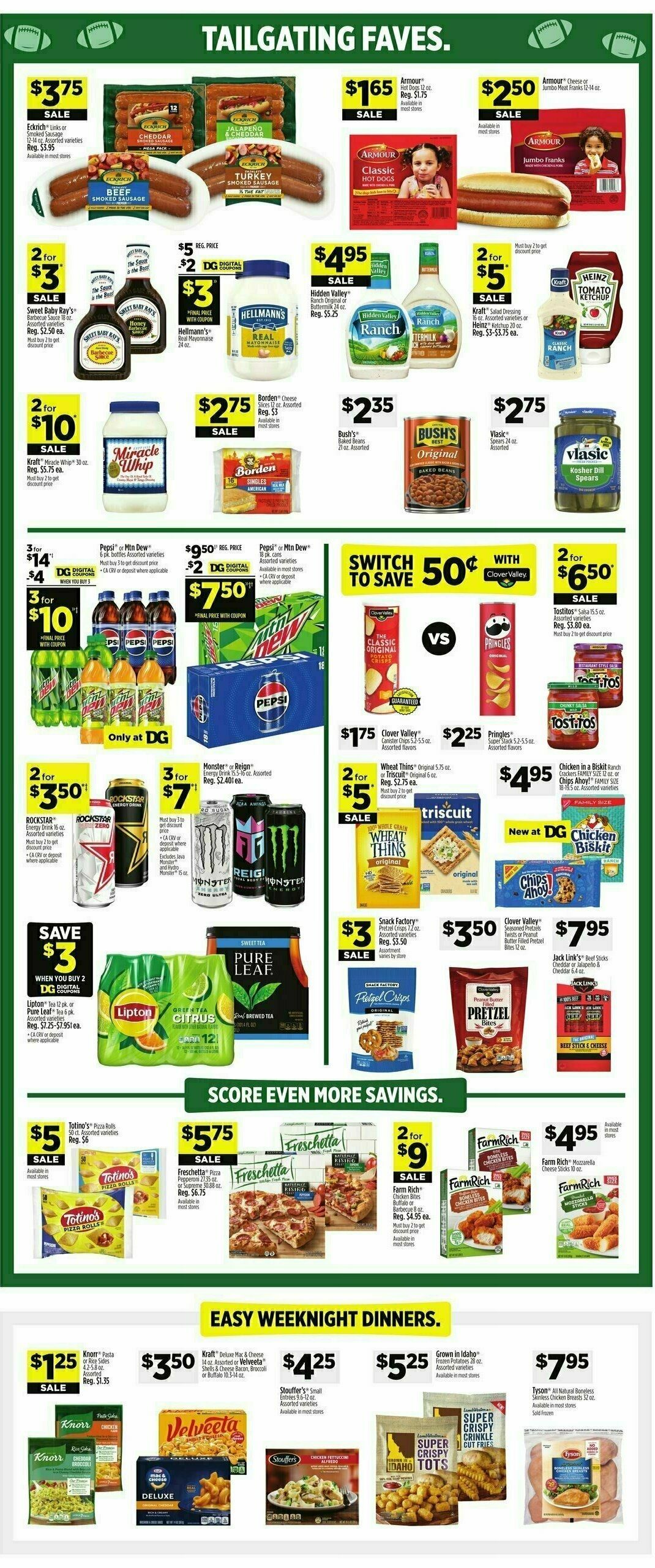 Dollar General Weekly Ad from August 25