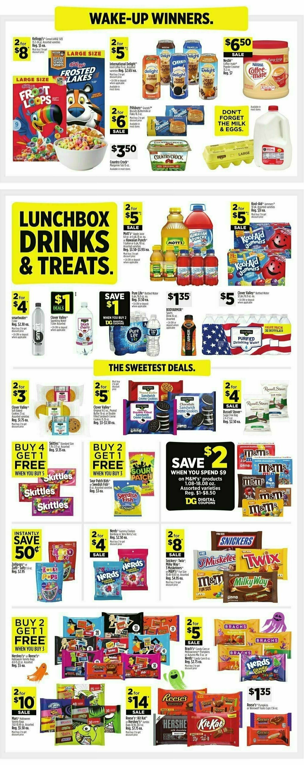 Dollar General Weekly Ad from August 25