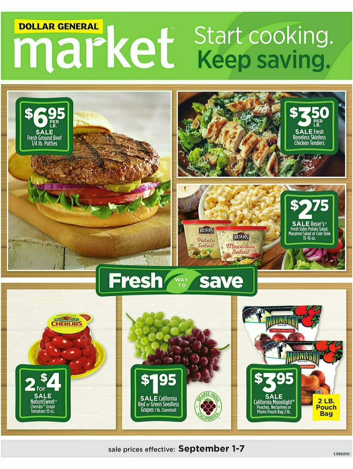 Dollar General Market Ad Weekly Ad from September 1