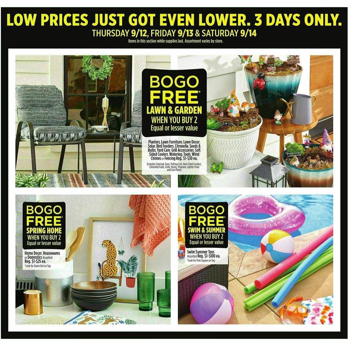 Dollar General Weekly Ad from September 8