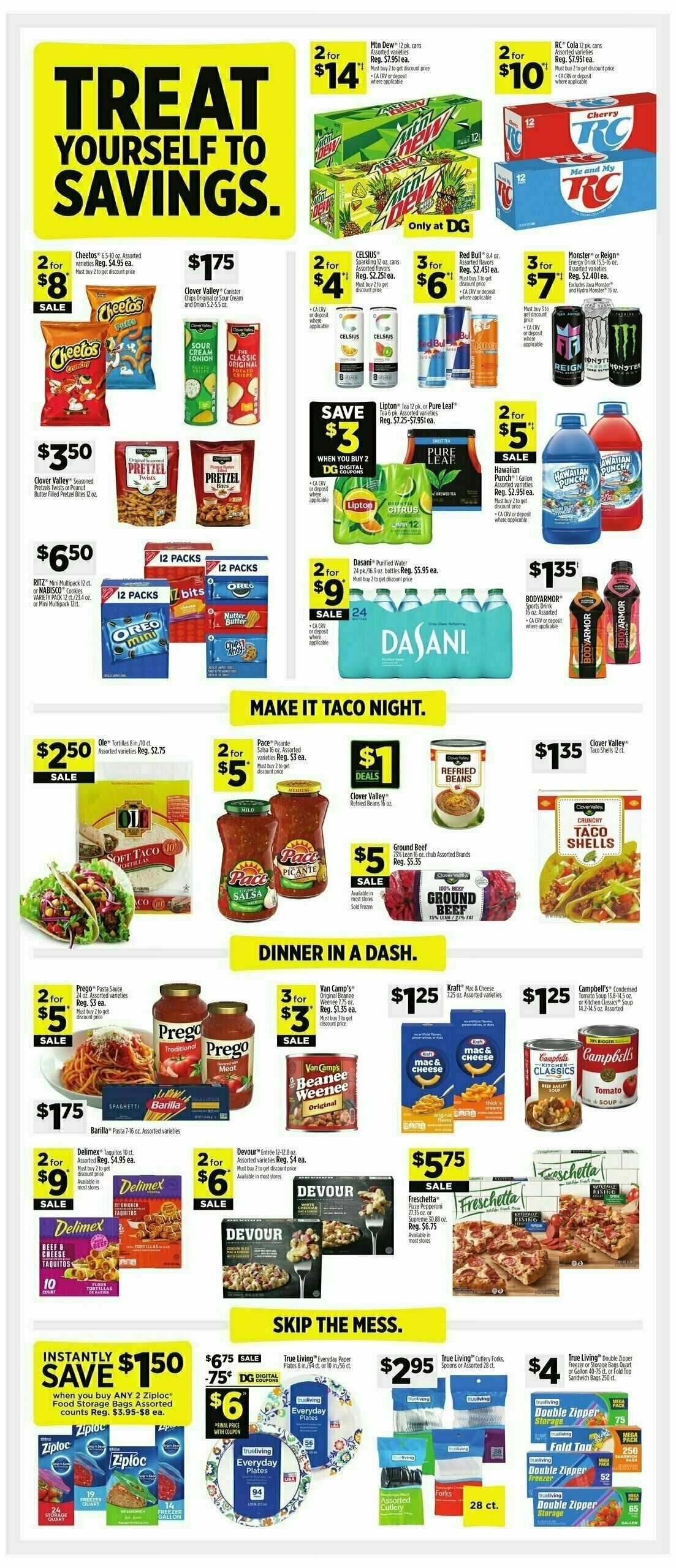 Dollar General Weekly Ad from September 8