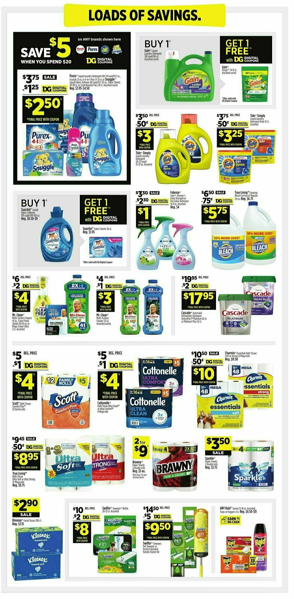 Dollar General Weekly Ad from September 8