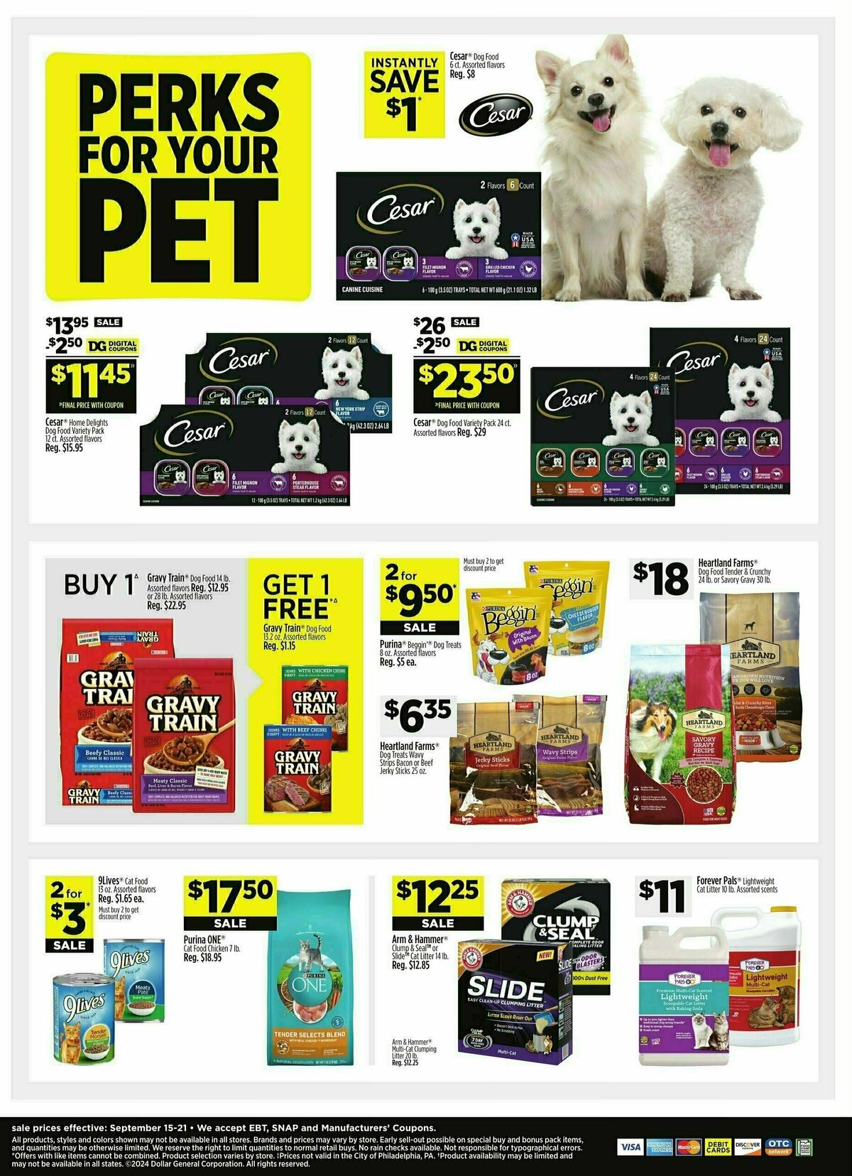 Dollar General Weekly Ad from September 15