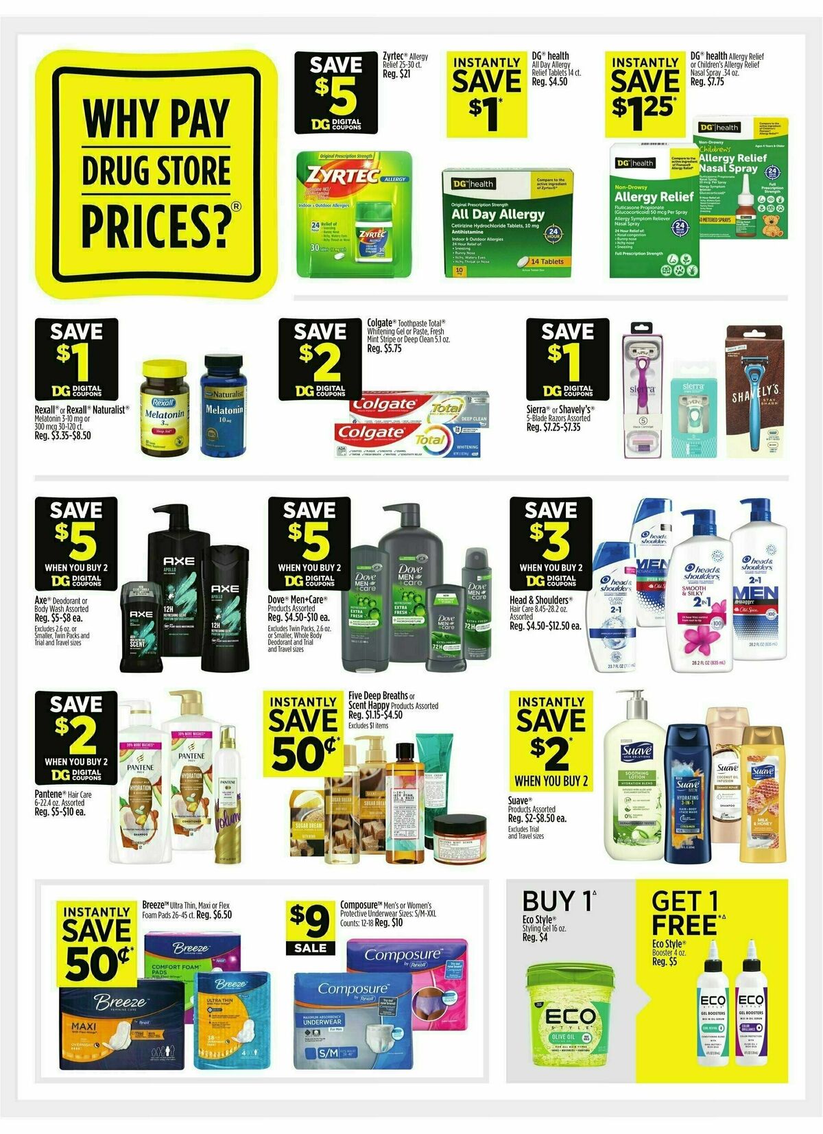 Dollar General Weekly Ad from September 15