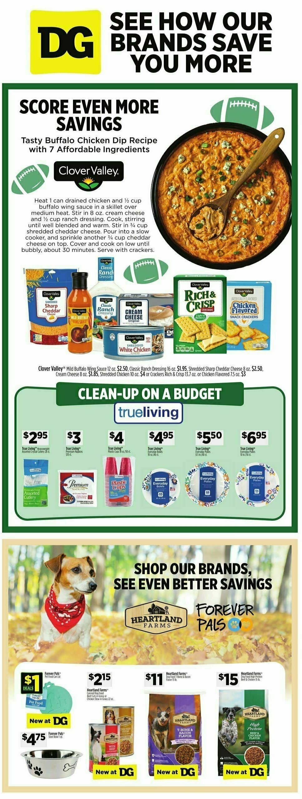 Dollar General DG Private Brands Weekly Ad from September 15