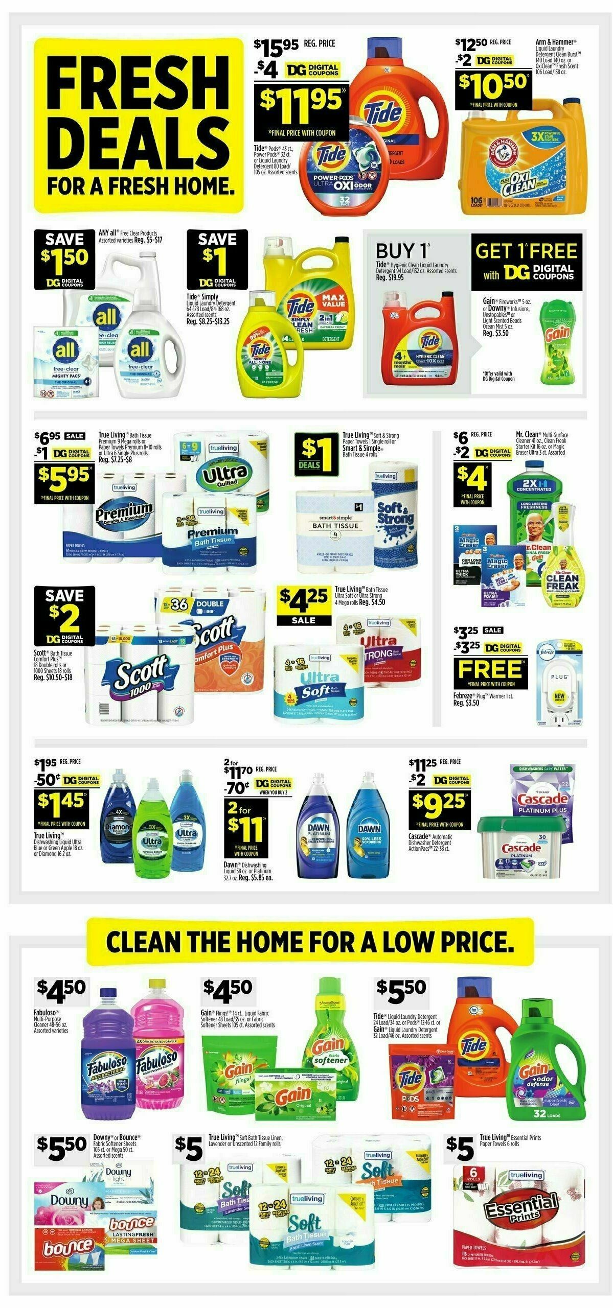 Dollar General Weekly Ad from September 22