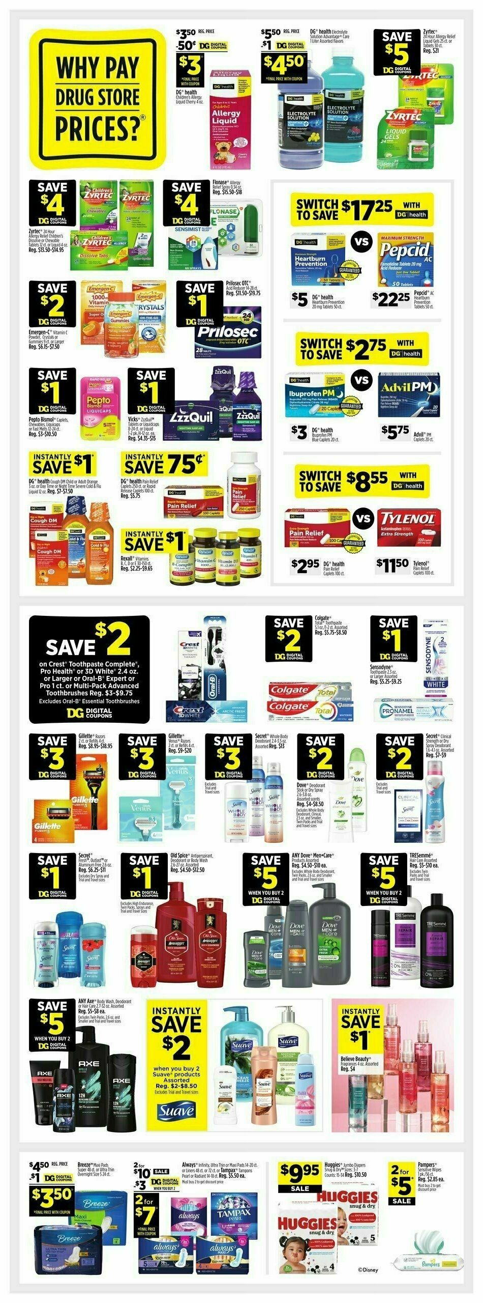 Dollar General Weekly Ad from September 22