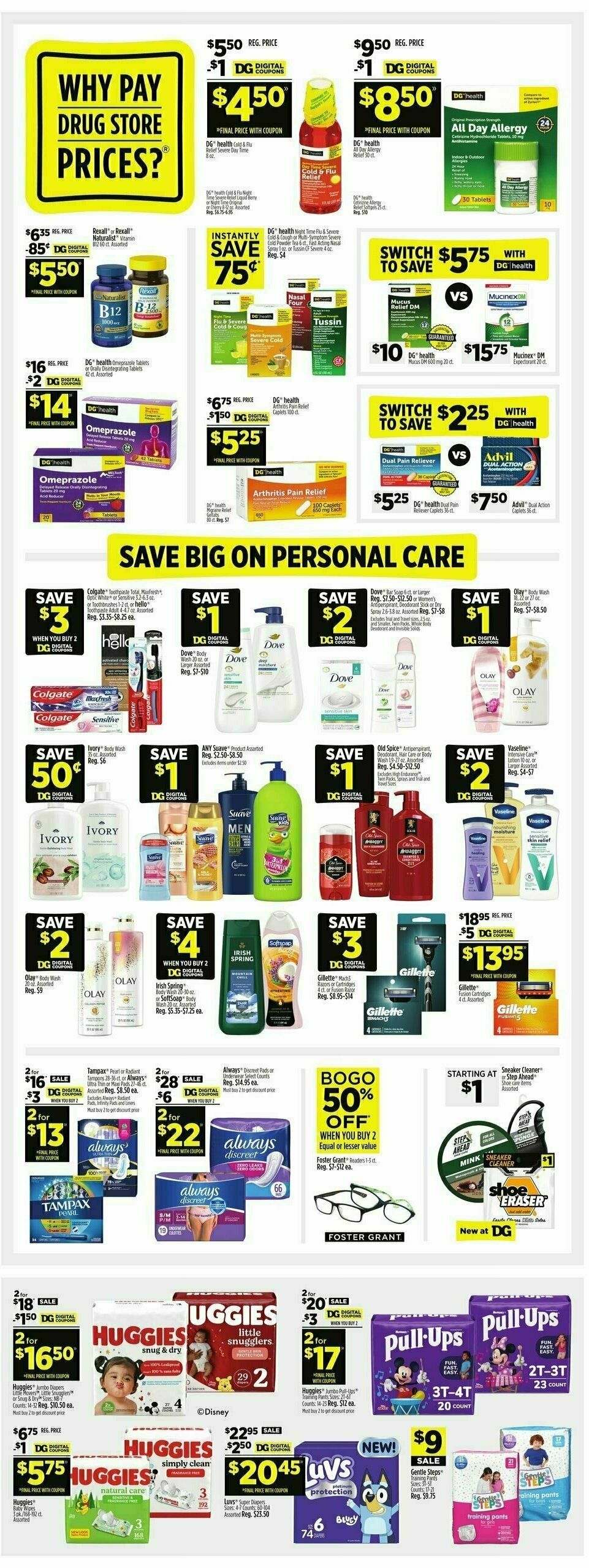 Dollar General Weekly Ad from September 29