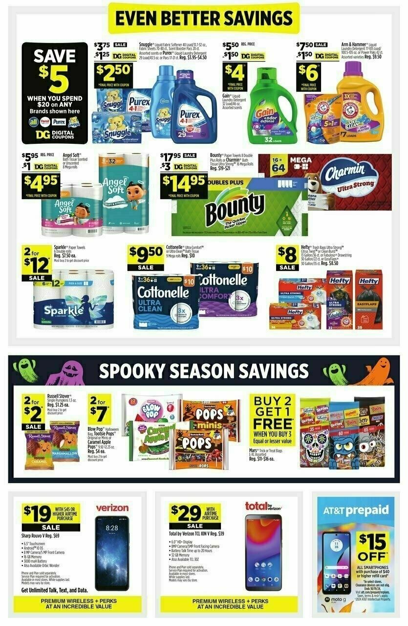 Dollar General Weekly Ad from September 29