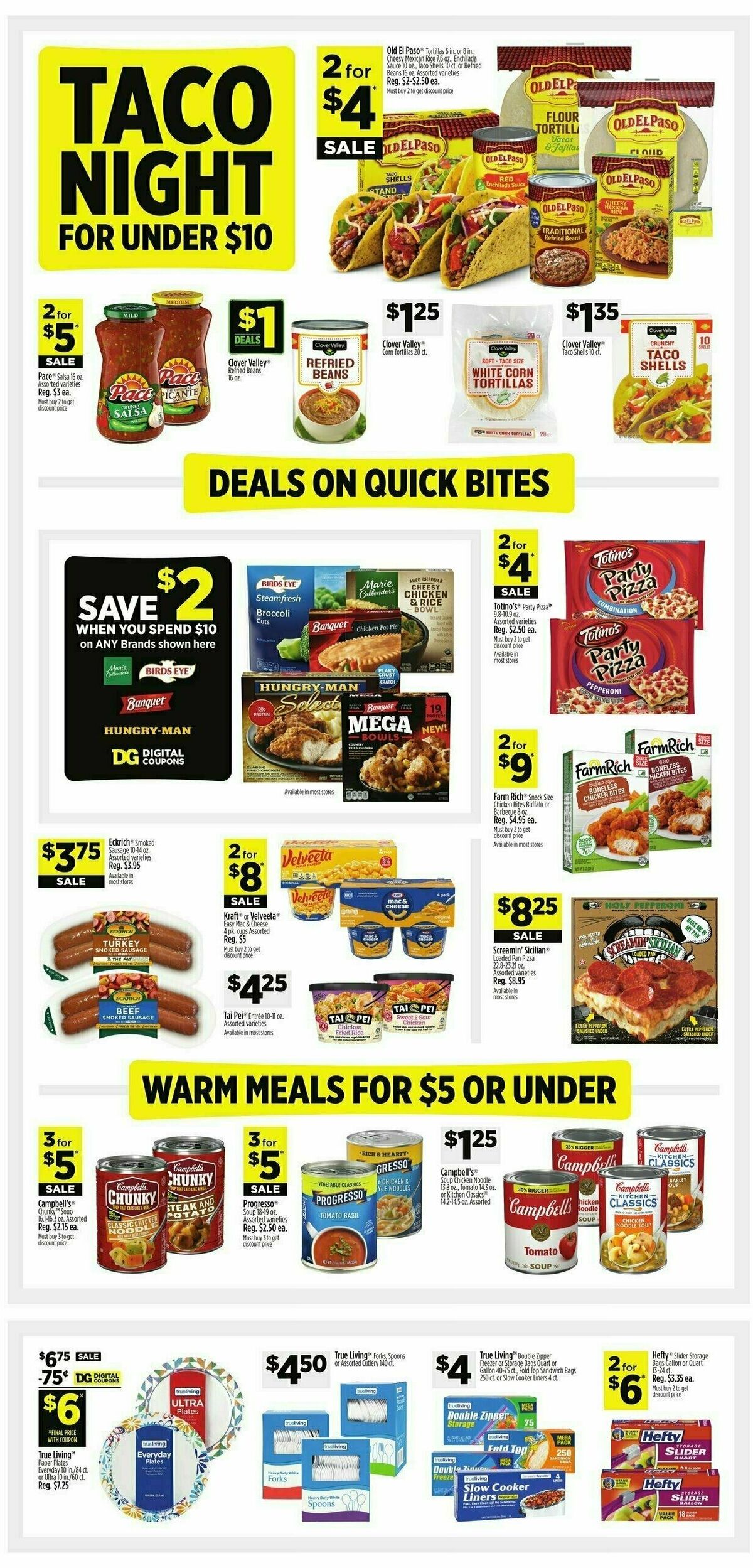 Dollar General Weekly Ad from September 29