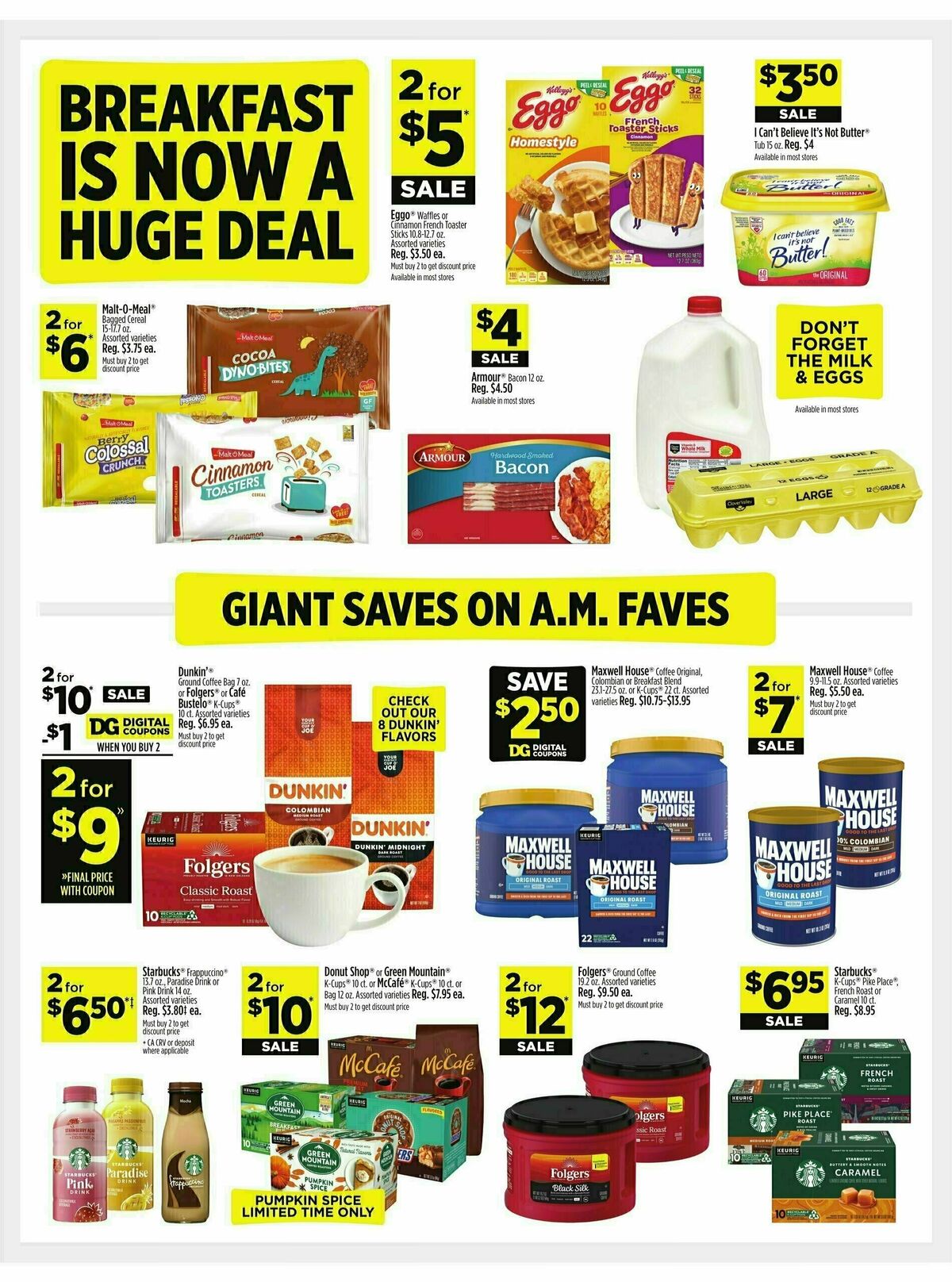 Dollar General Weekly Ad from September 29