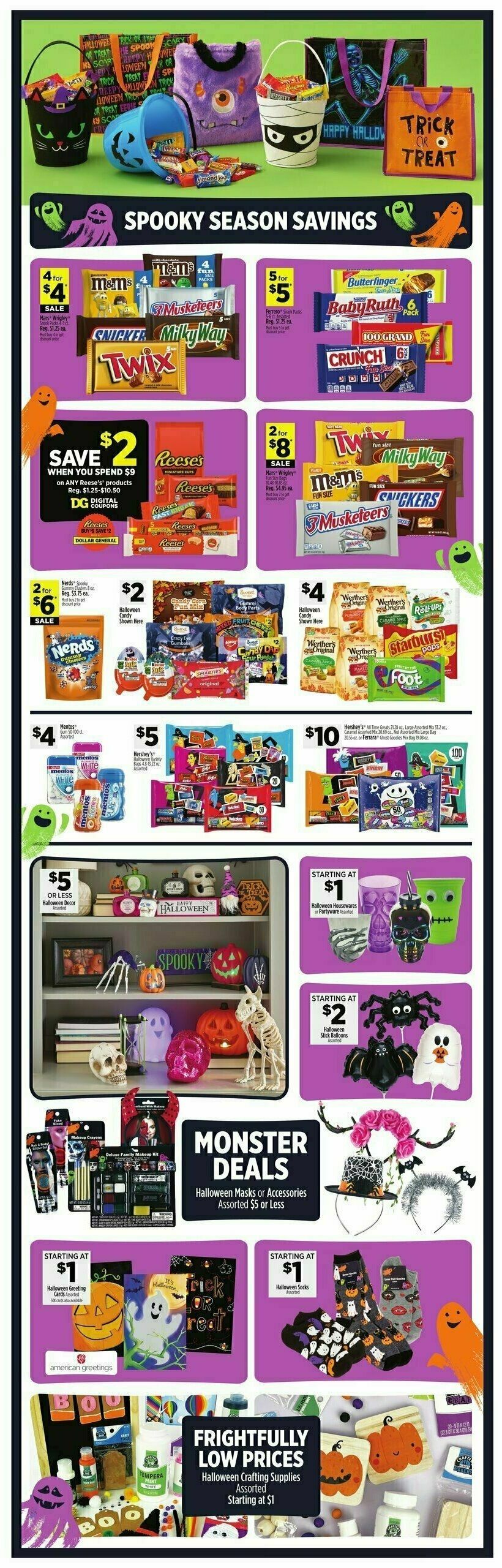 Dollar General Weekly Ad from September 29