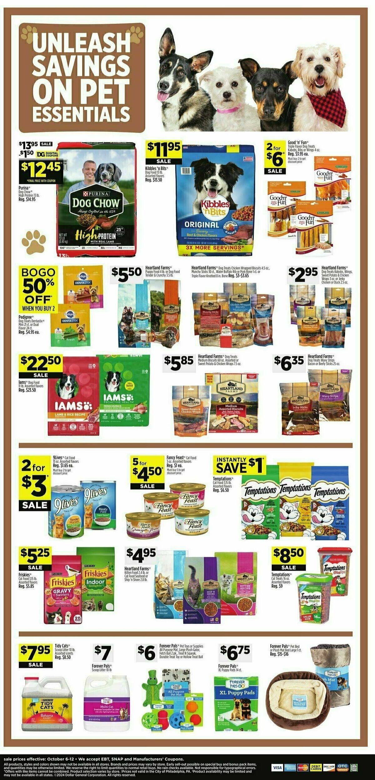 Dollar General Weekly Ad from October 6