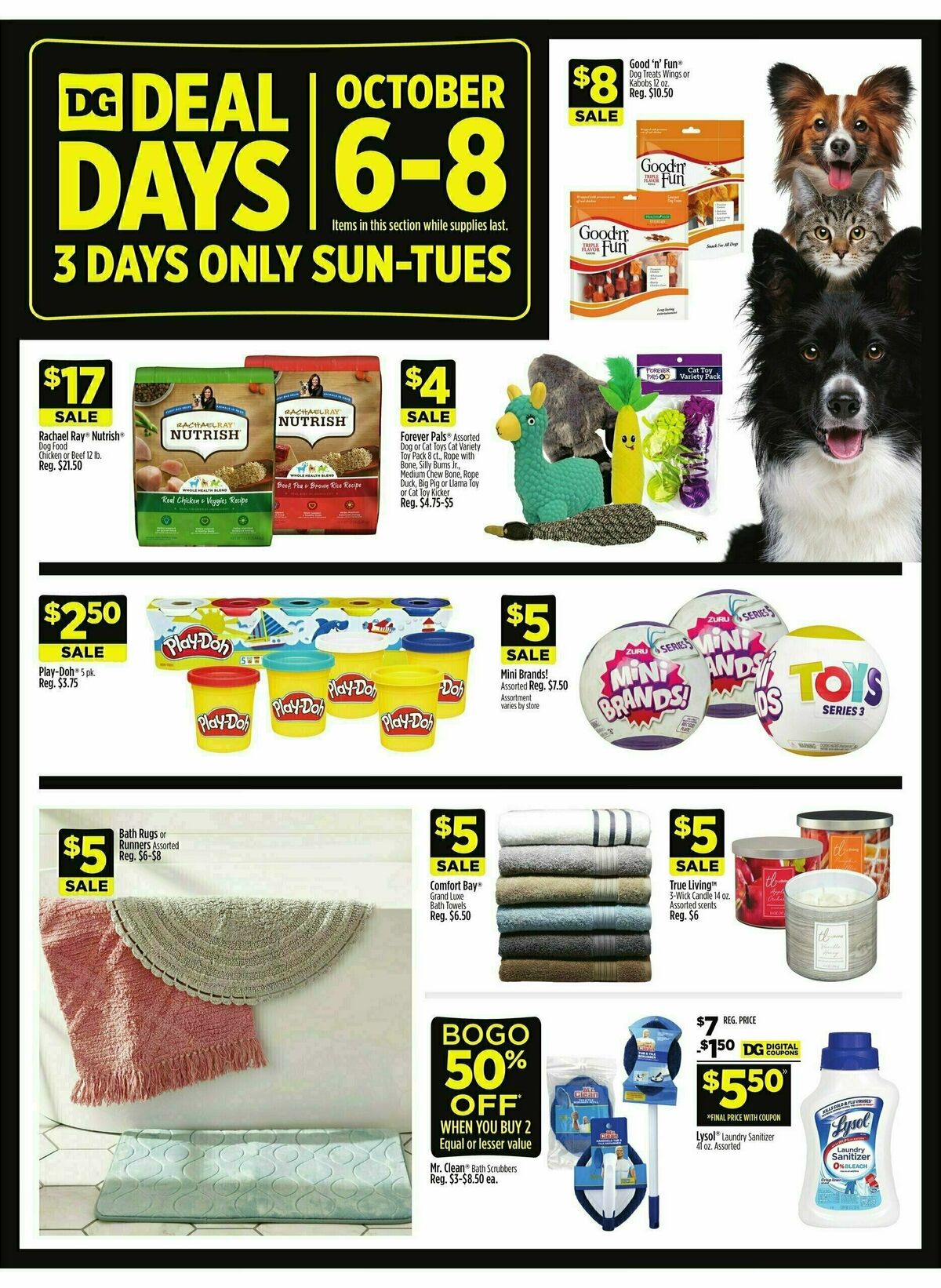 Dollar General Weekly Ad from October 6