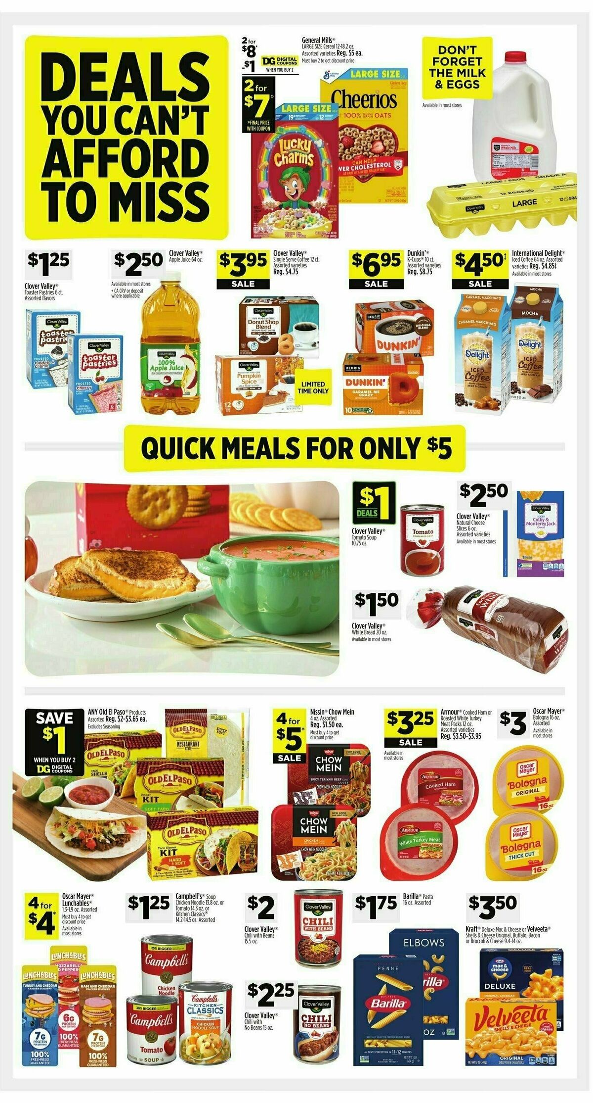 Dollar General Weekly Ad from October 6