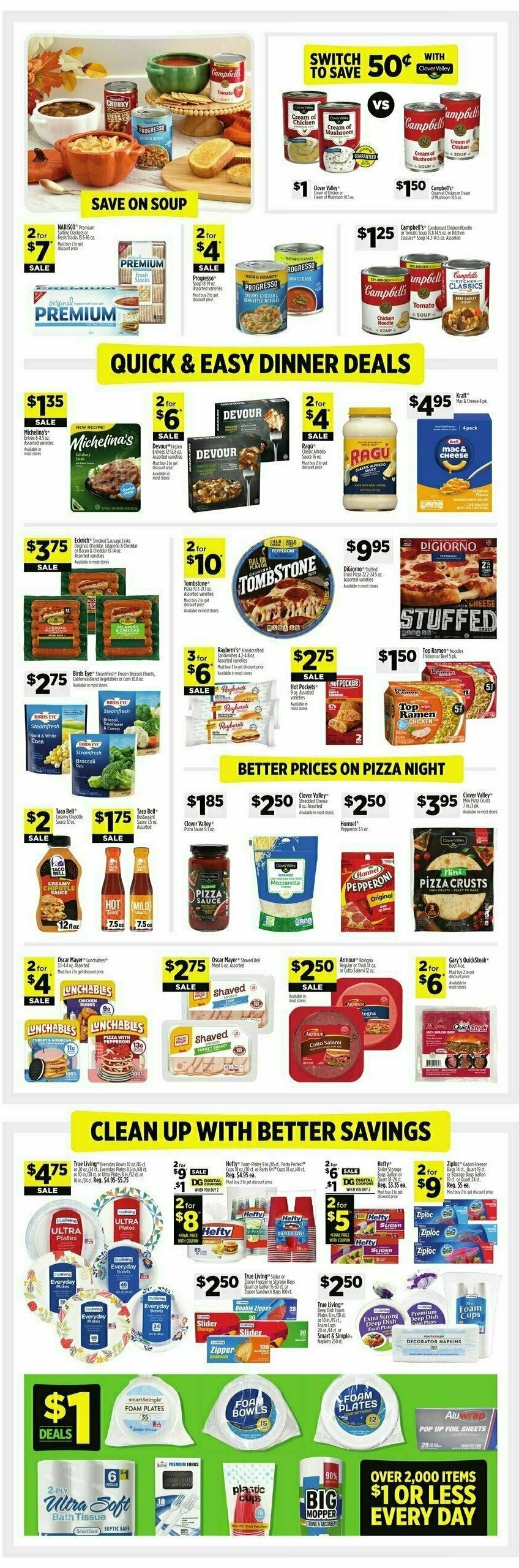 Dollar General Weekly Ad from October 13