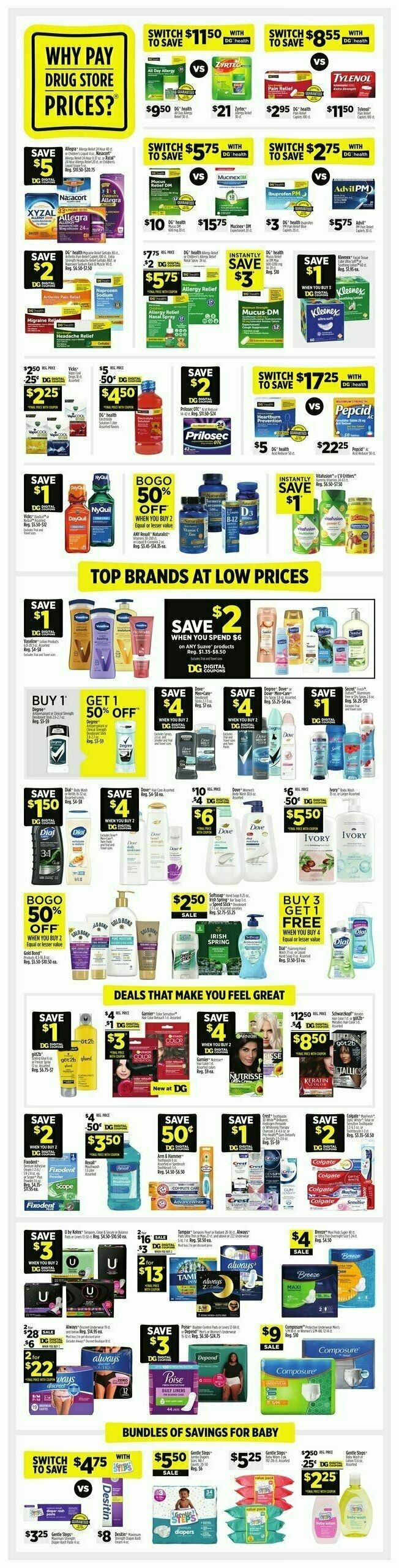 Dollar General Weekly Ad from October 13