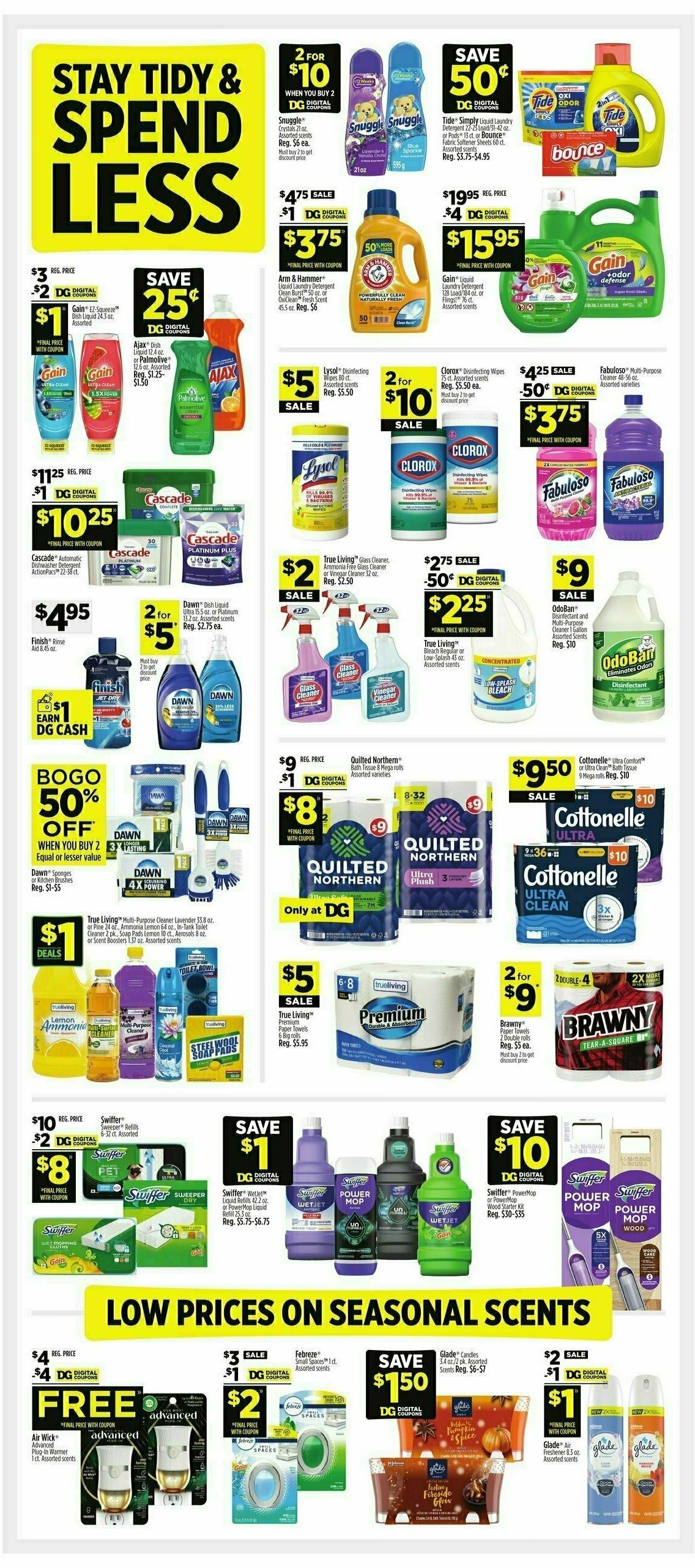 Dollar General Weekly Ad from October 20