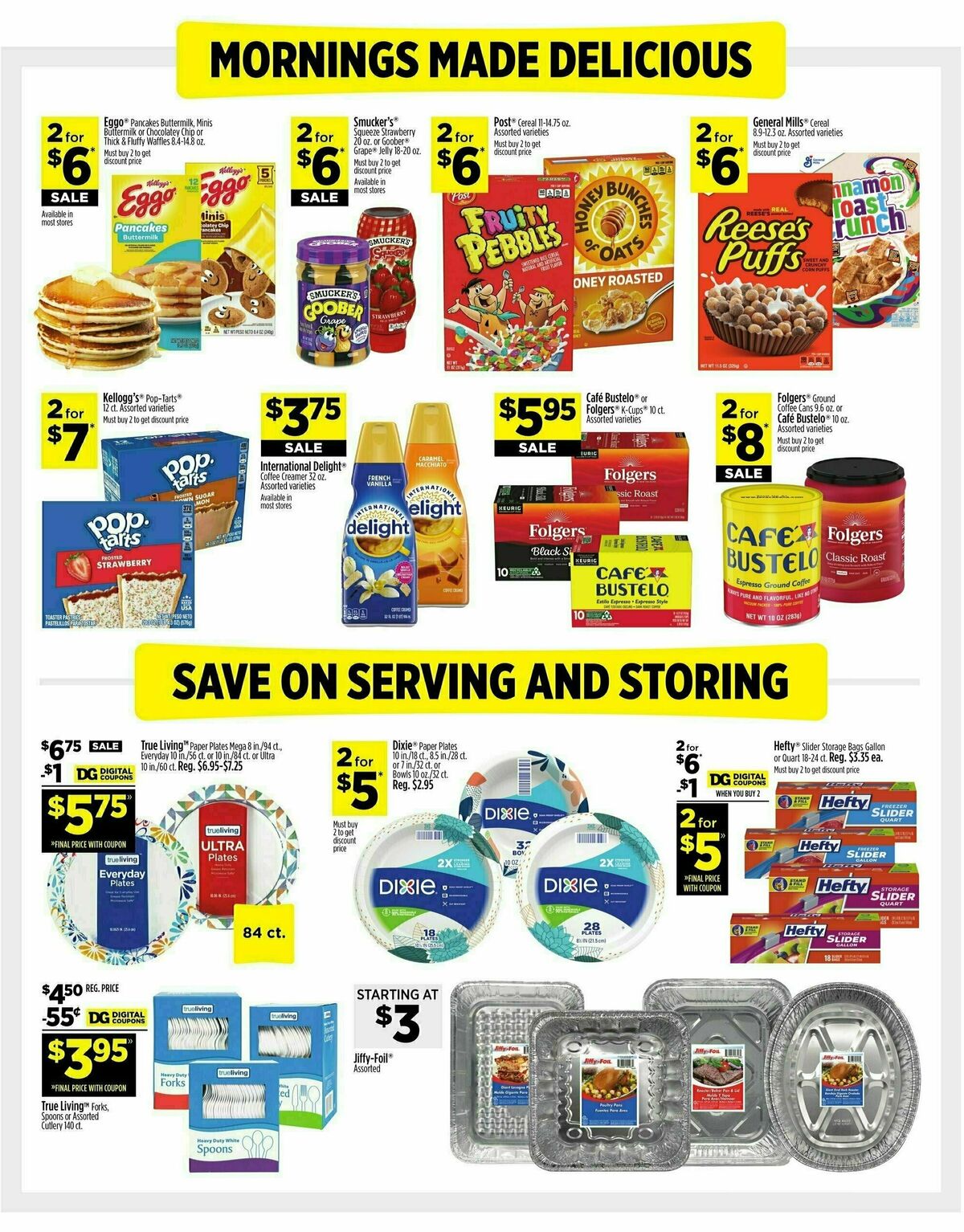 Dollar General Weekly Ad from October 20