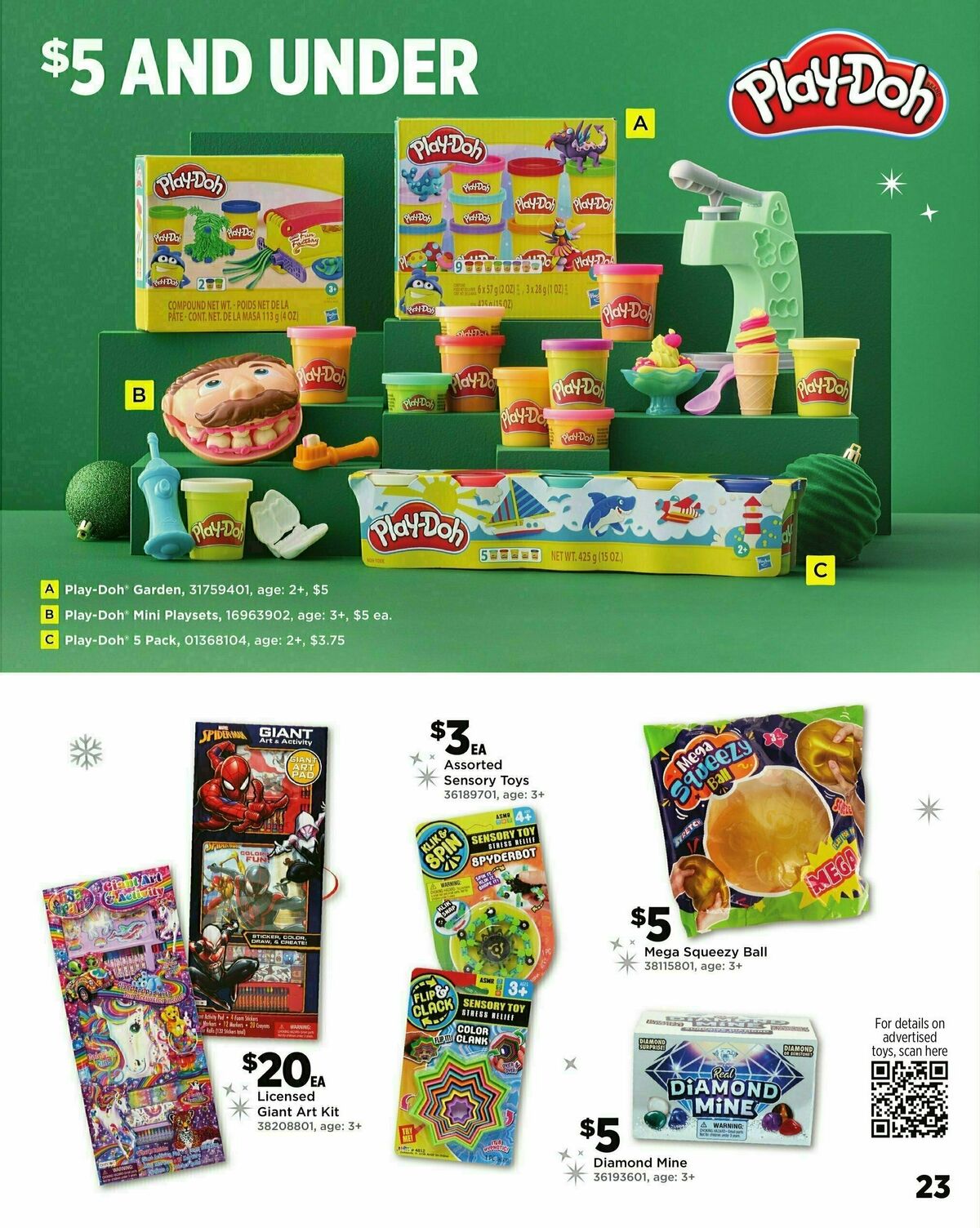 Dollar General Holiday Toy Book Weekly Ad from October 21