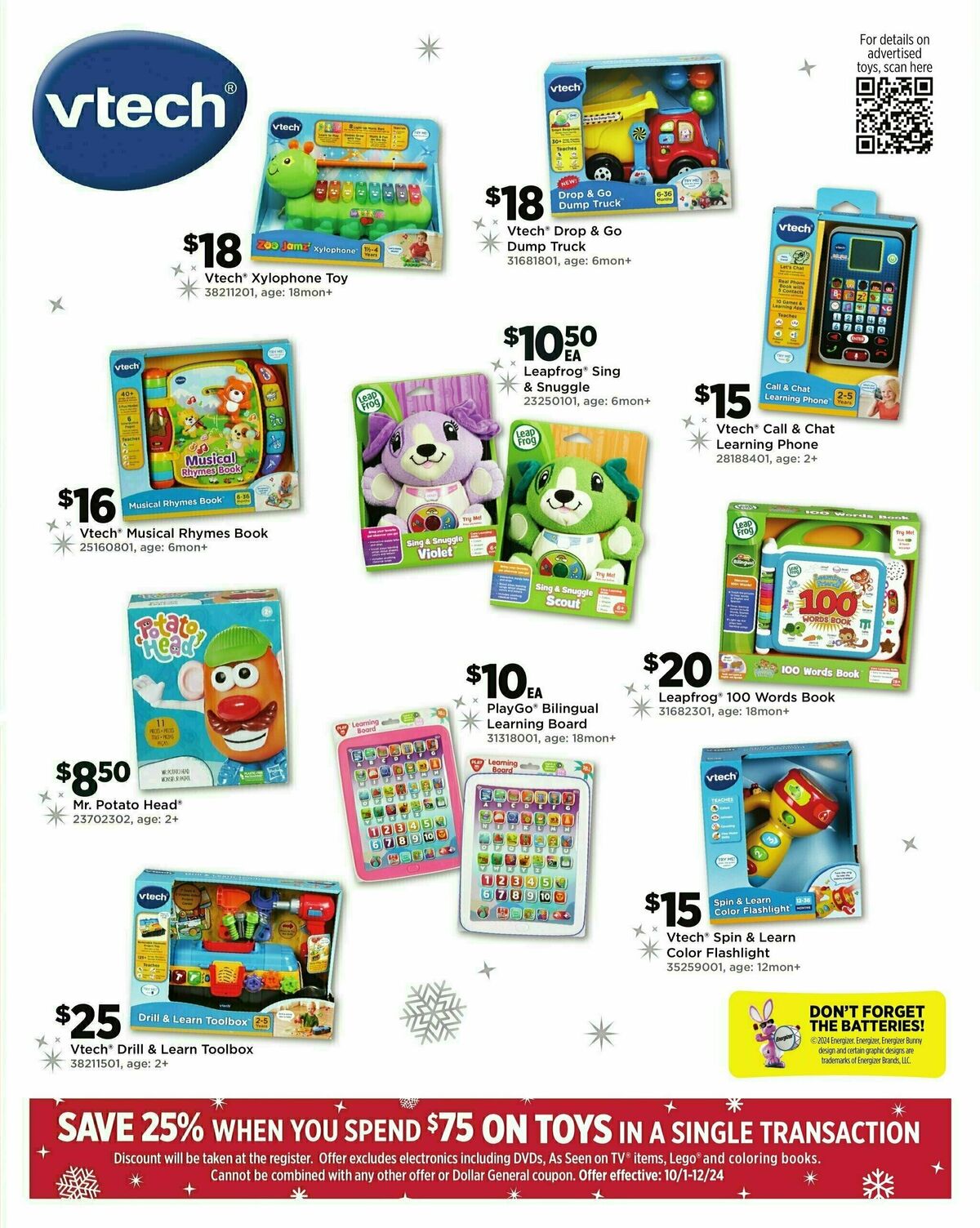 Dollar General Holiday Toy Book Weekly Ad from October 21