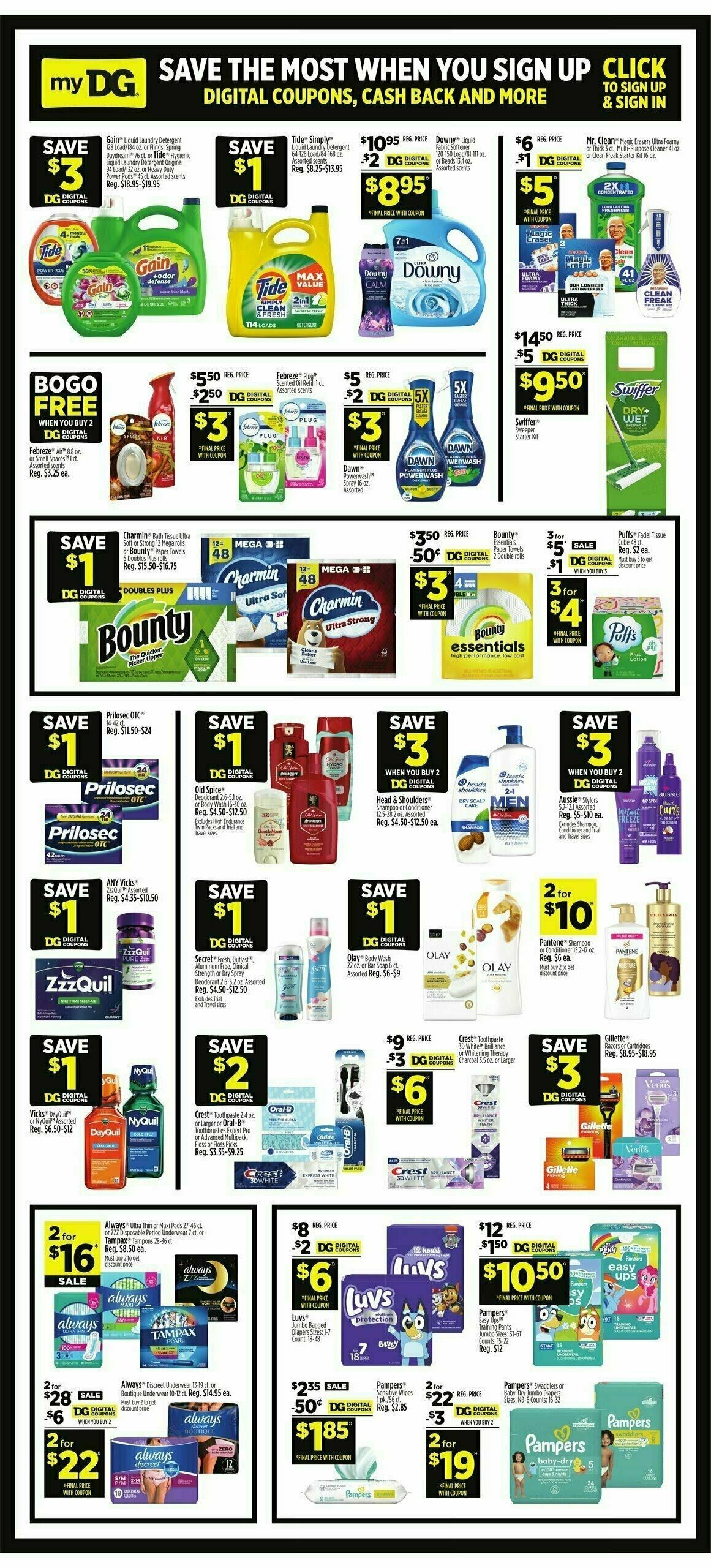 Dollar General Weekly Ad from October 27