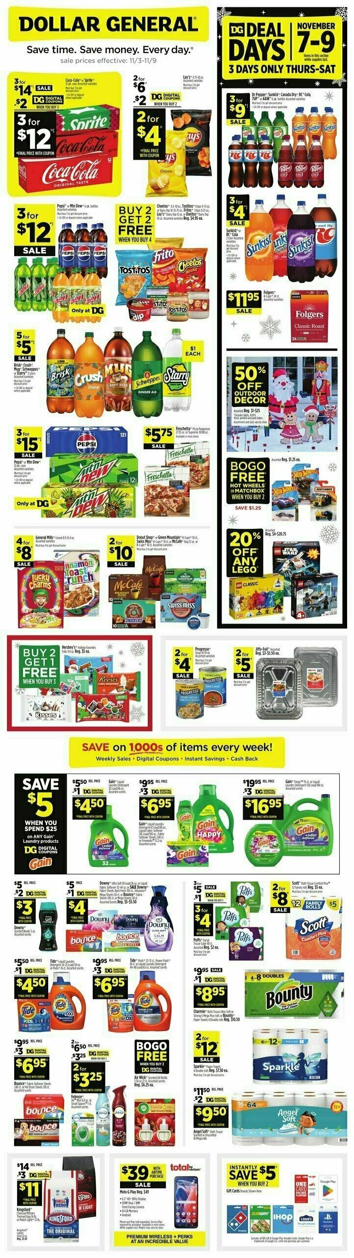 Dollar General Weekly Ad from November 3