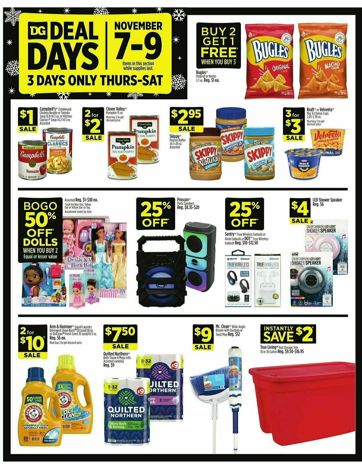 Dollar General Weekly Ad from November 3