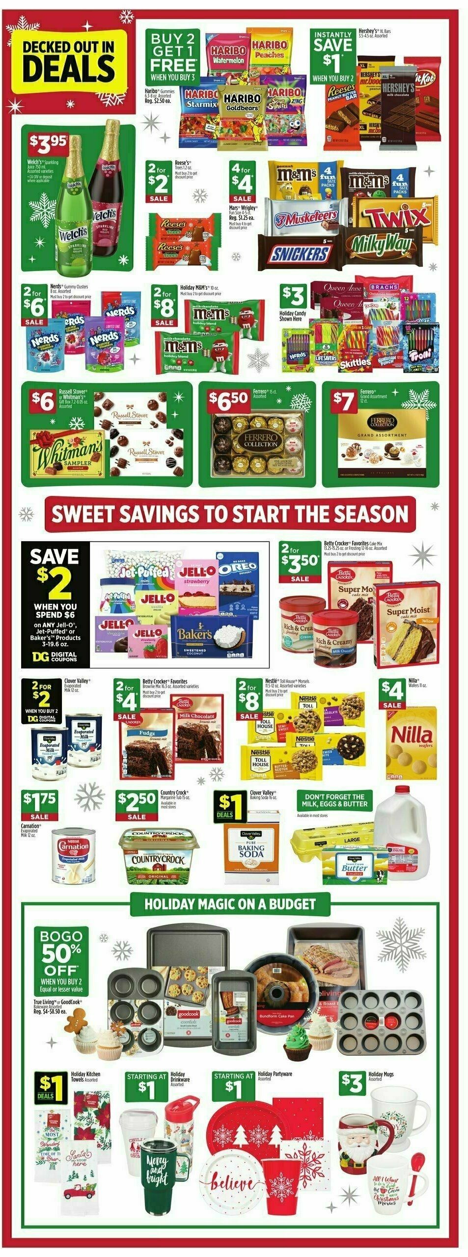 Dollar General Weekly Ad from November 3