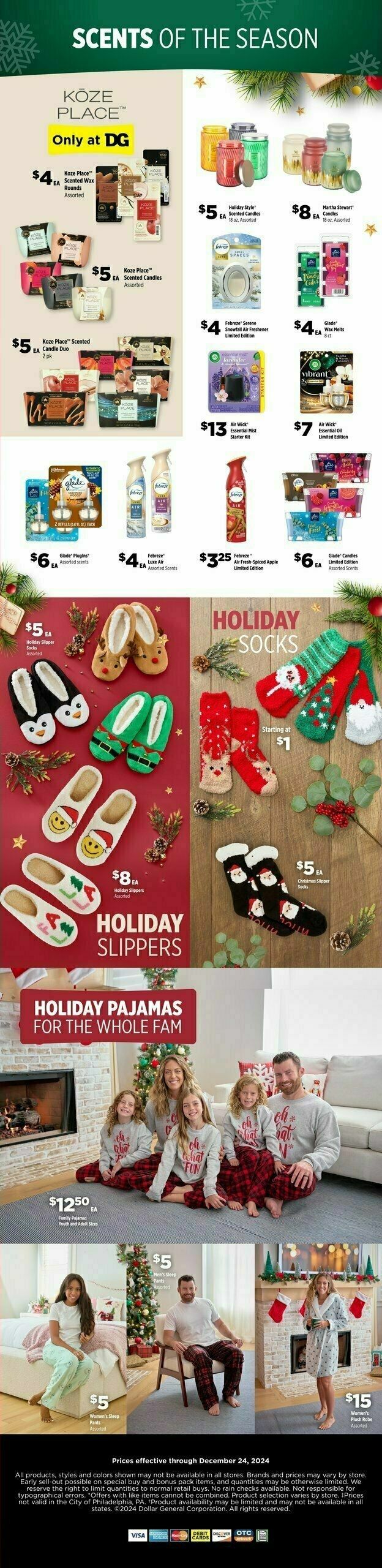 Dollar General Holiday Digital Gift Guide Weekly Ad from November 5