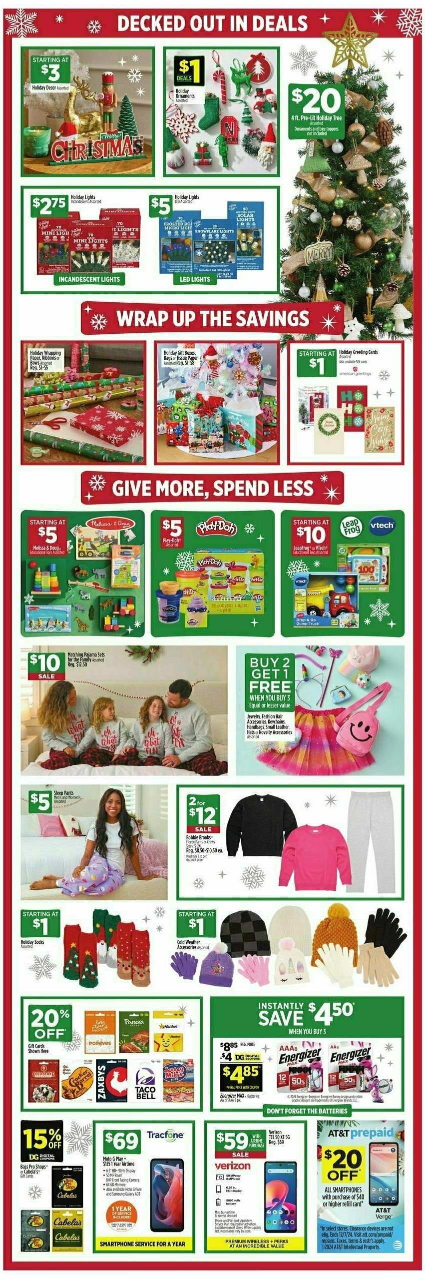 Dollar General Weekly Ad from November 24