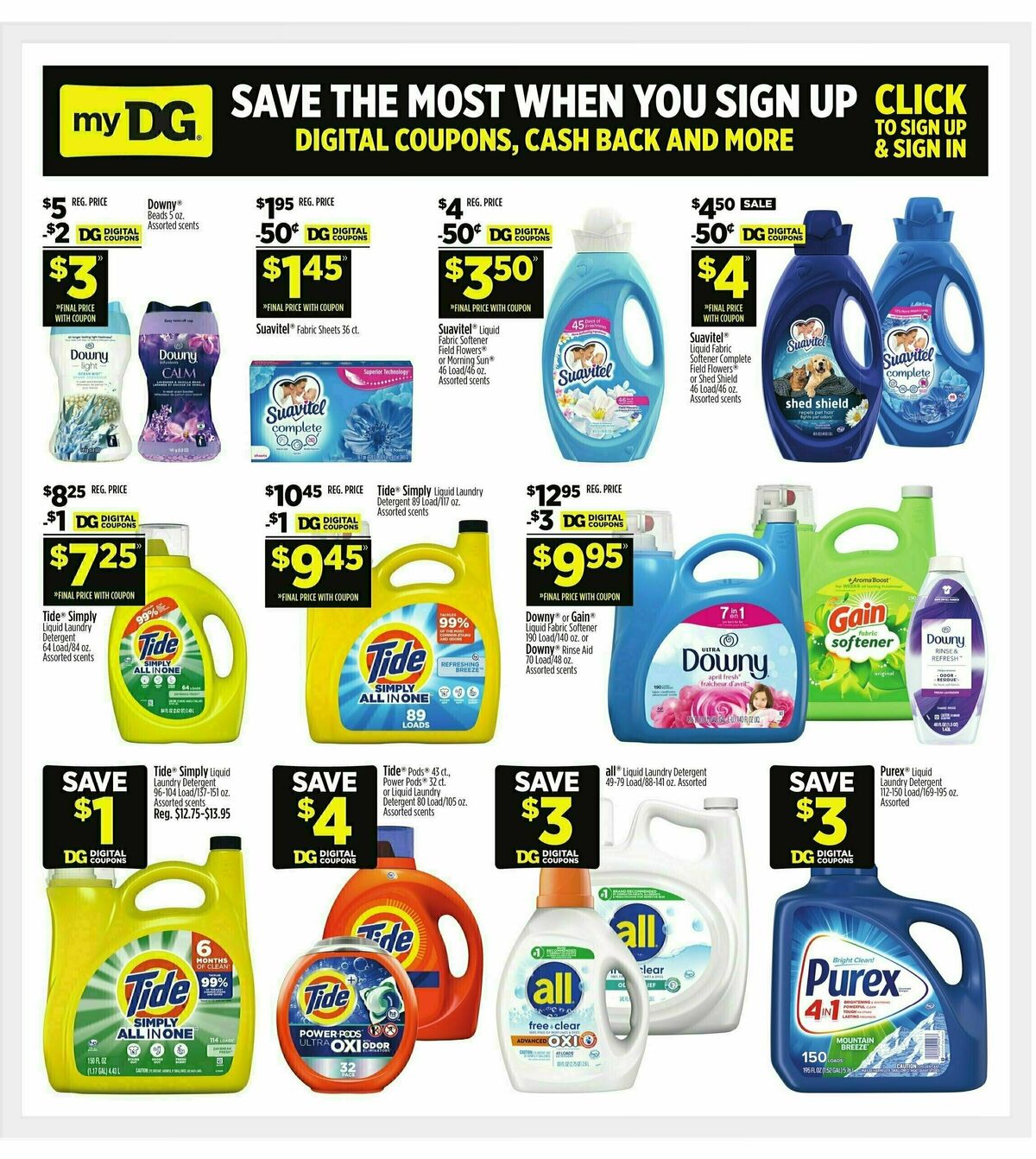 Dollar General Weekly Ad from November 24