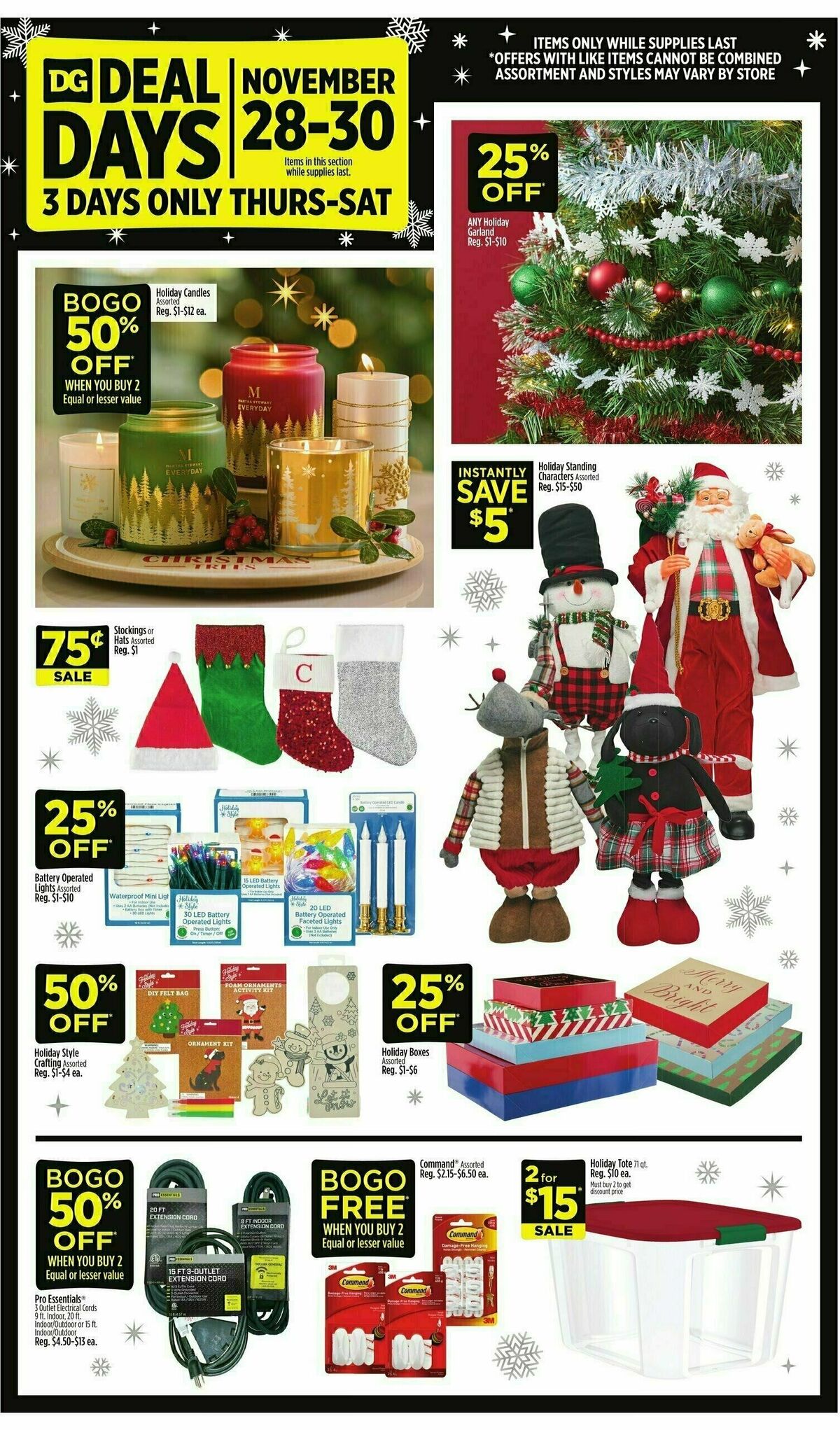 Dollar General Weekly Ad from November 24