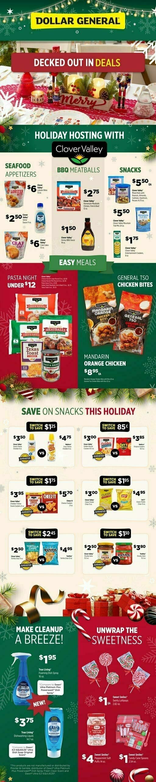 Dollar General DG Brands Monthly Flyer Weekly Ad from December 1