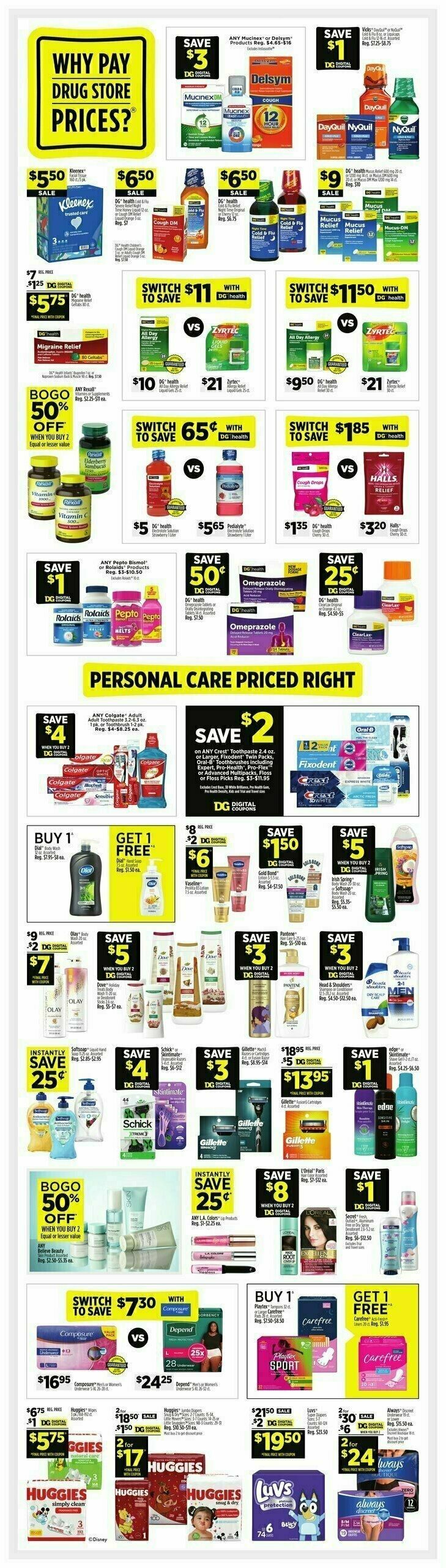 Dollar General Weekly Ad from December 1