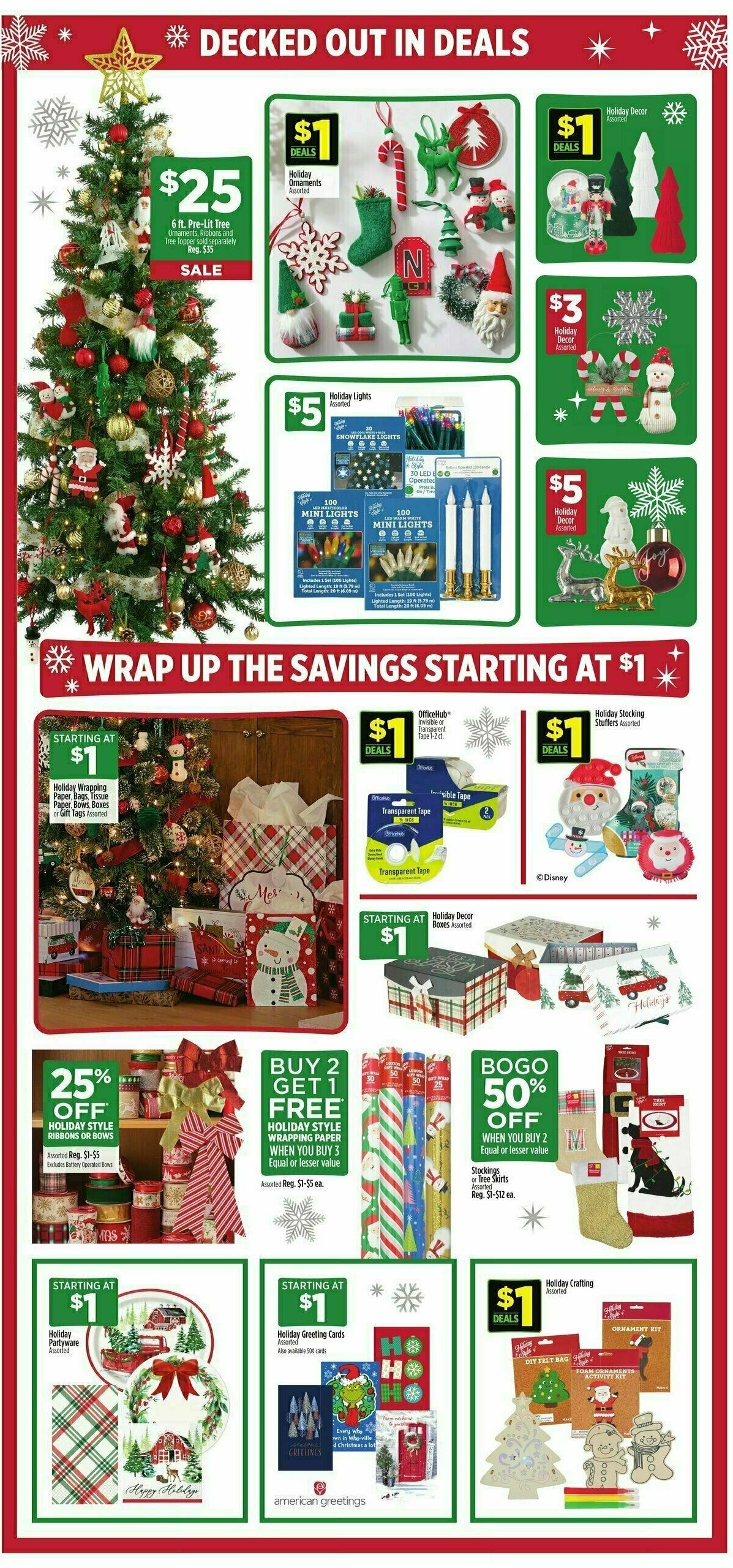 Dollar General Weekly Ad from December 1