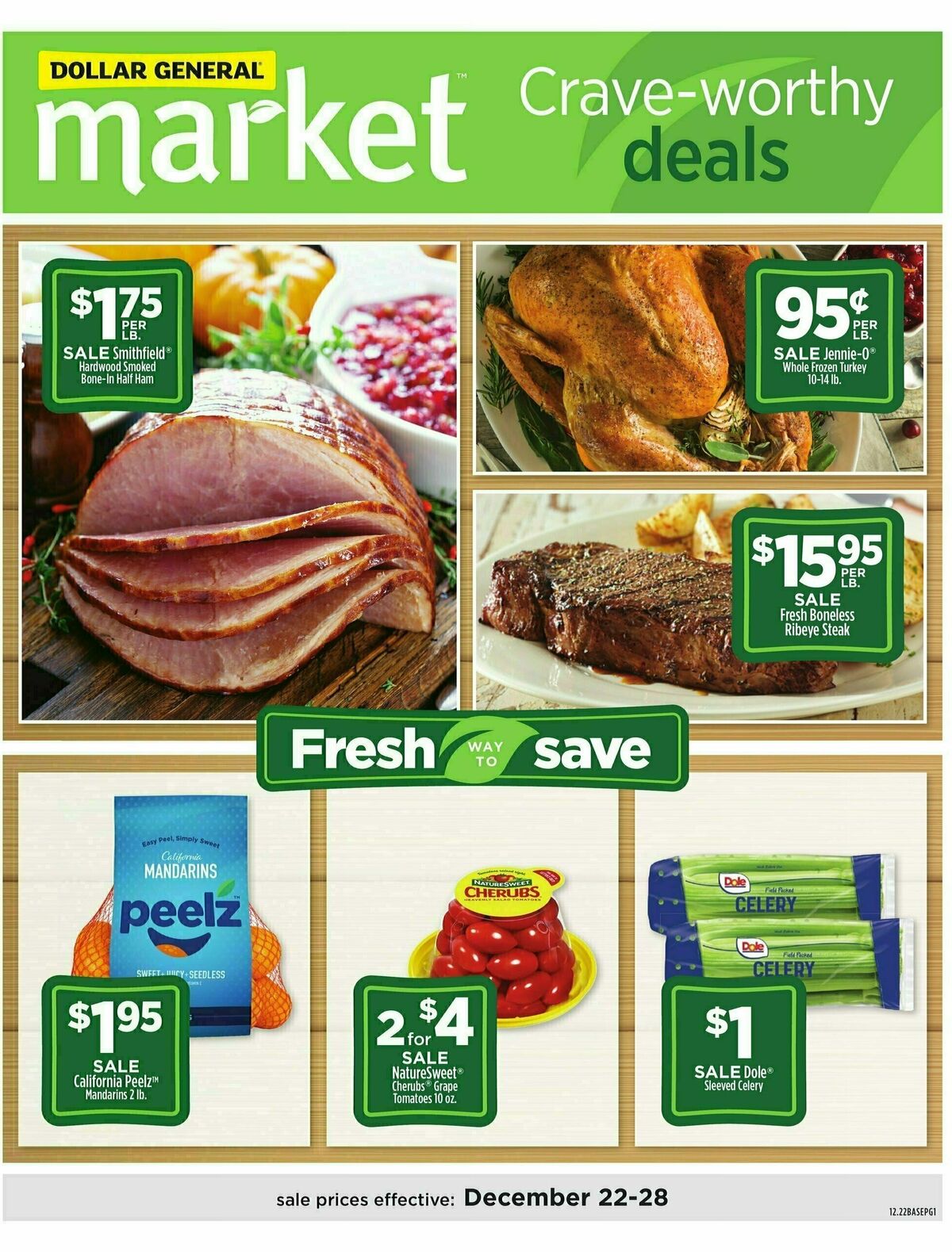 Dollar General Market Ad Weekly Ad from December 22