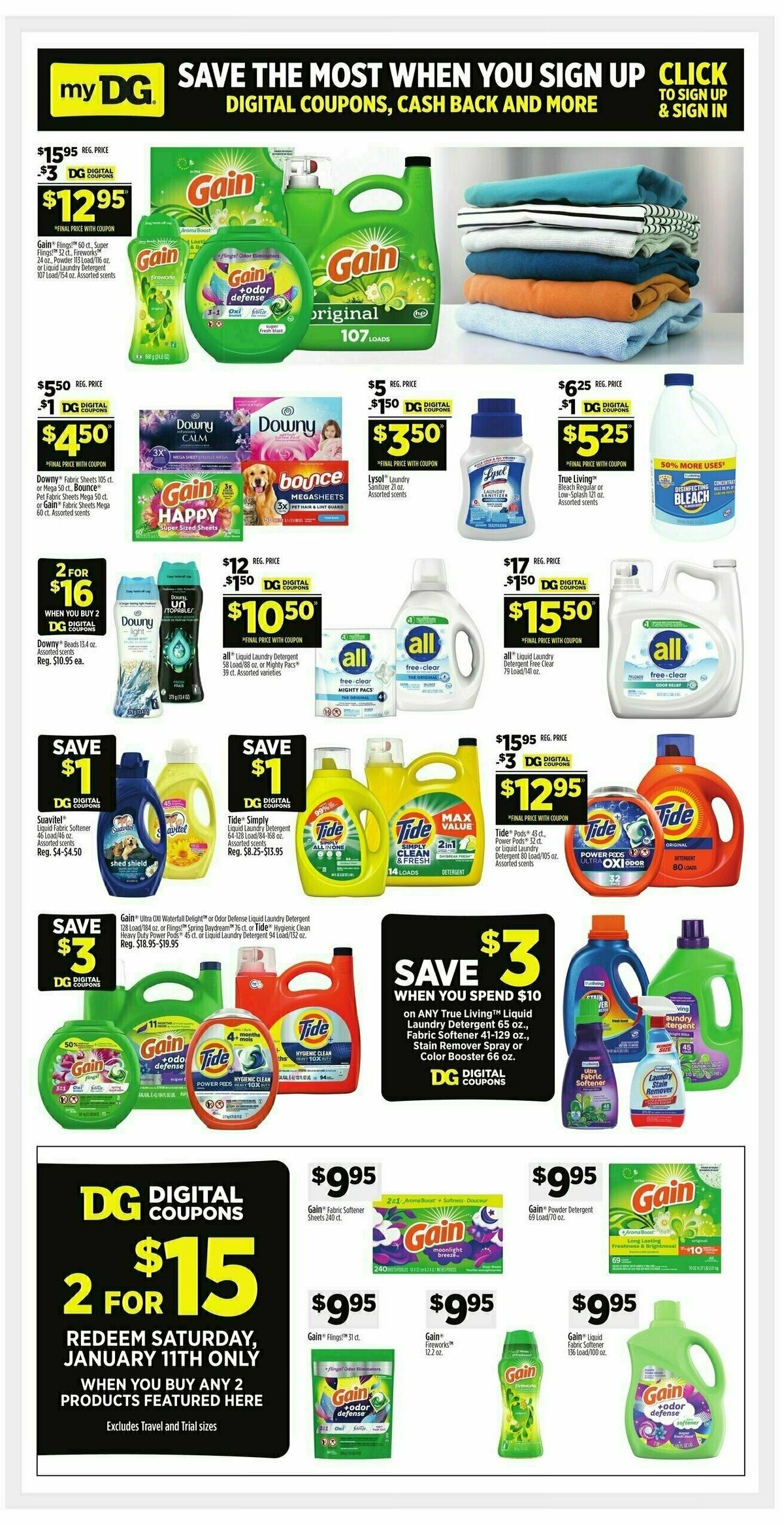 Dollar General Weekly Ad from January 5